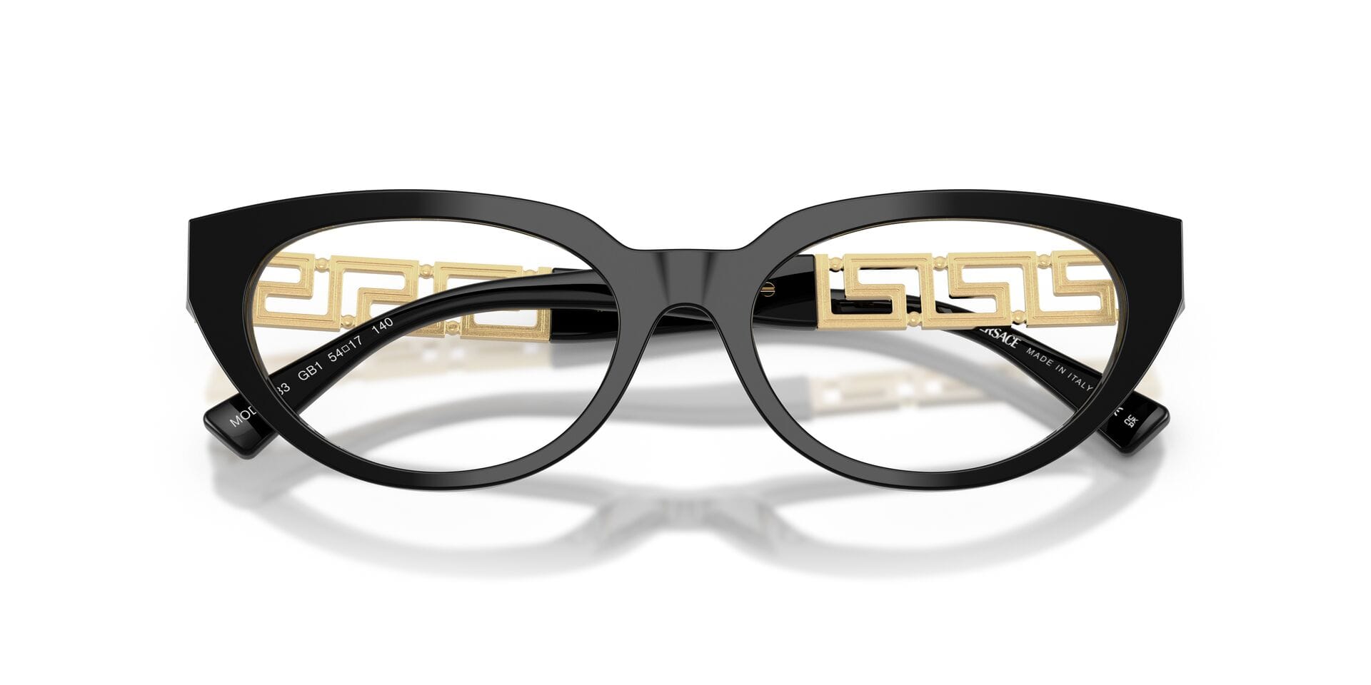 Versace 0VE3383 Frame Black Female Full Metal Frame — Black frame — view 7