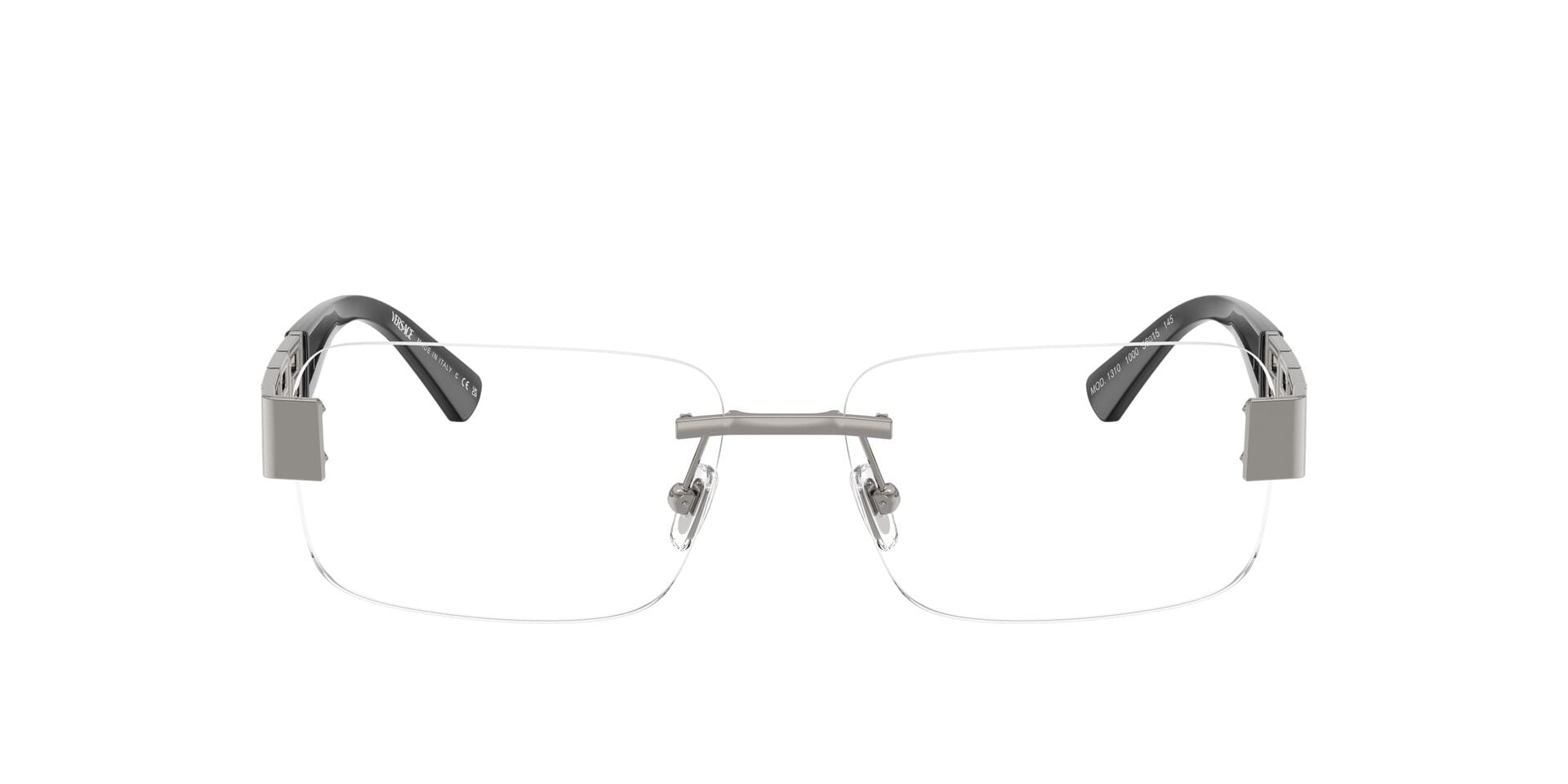 Versace 0VE1310 Frame Gun Metal Male RimLess Metal — Gun Metal frame