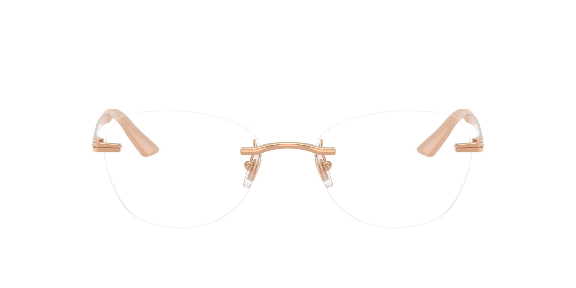 Versace 0VE1314D Frame Rose Gold Female RimLess Metal — Rose Gold frame