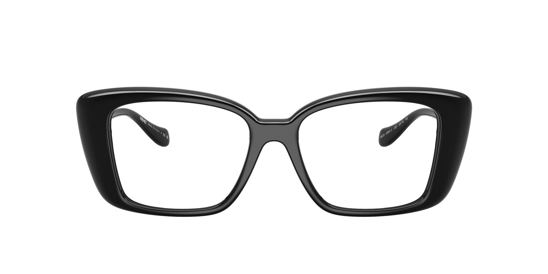 Versace 0VE3385U Frame Black Female Full Shell Frame — Black frame — alternate view