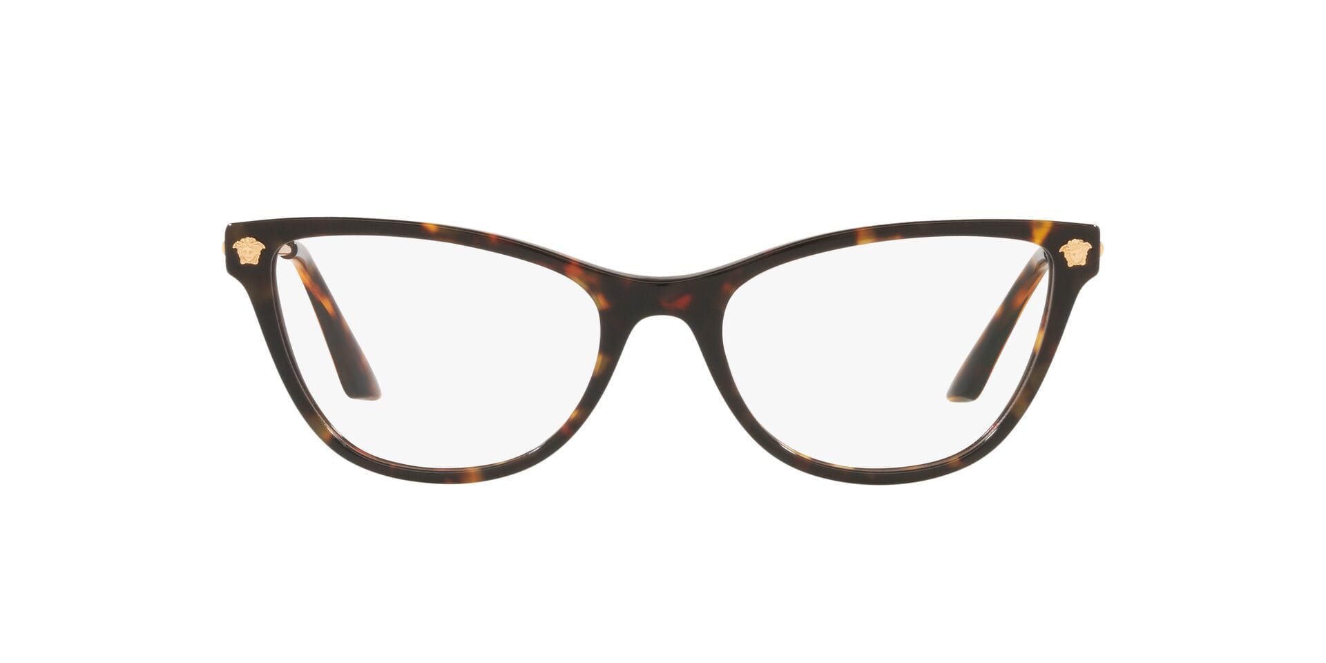 Versace 0VE3309 Frame Havana Female Full Metal Frame — Havana frame