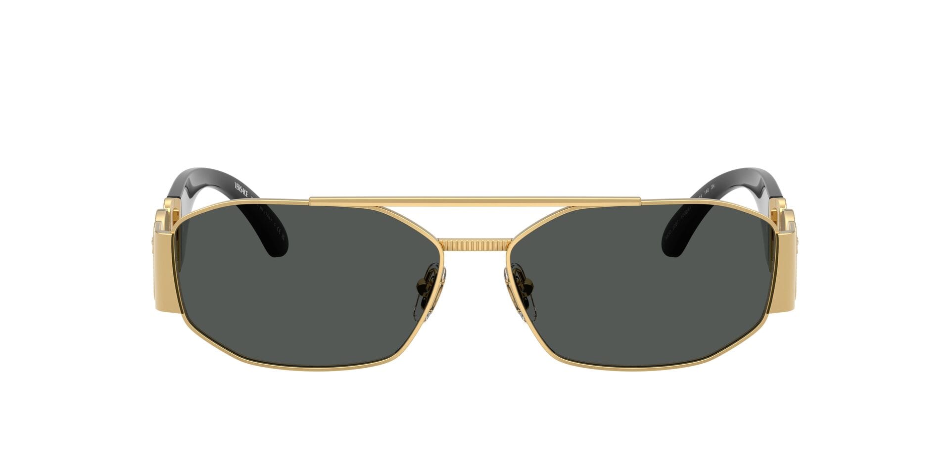 Versace 0VE2287 Sunglass Gold Male Full Metal Sunglass — Gold frame — alternate view