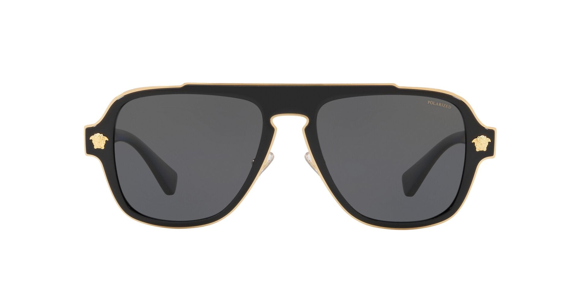 Versace 0VE2199 Sunglass Black Male Shell Shell Sunglass — Black frame