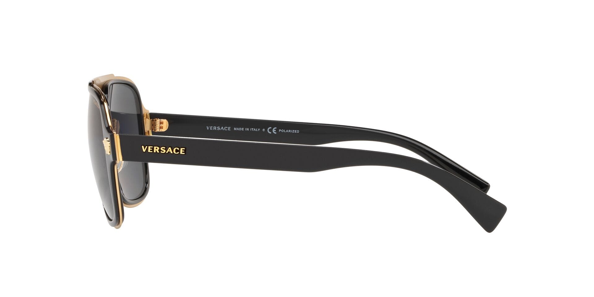 Versace 0VE2199 Sunglass Black Male Shell Shell Sunglass — Black frame — view 3