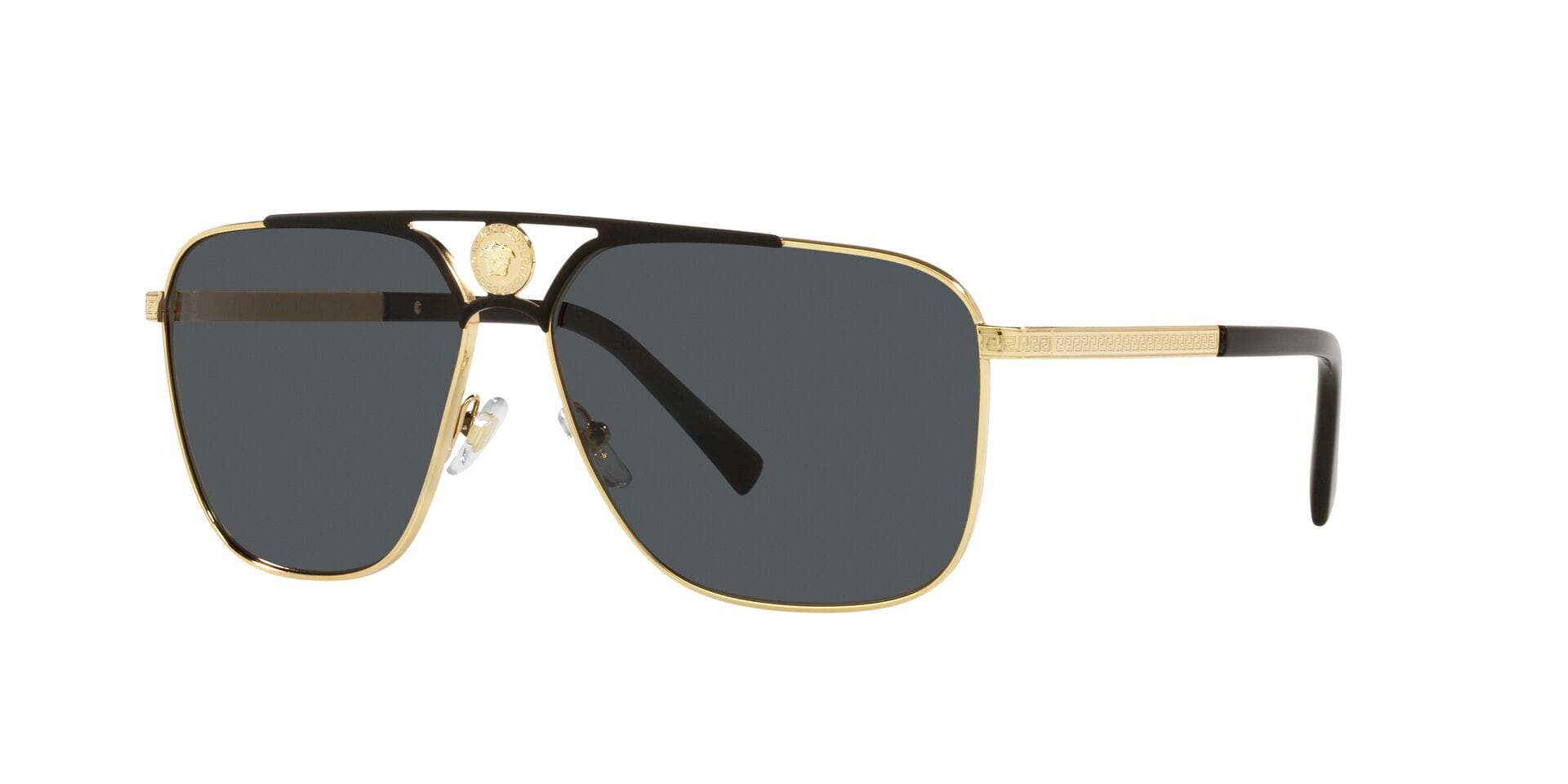 Versace 0VE2238 Sunglass Gold Male Full Metal Sunglass — Gold frame — alternate view