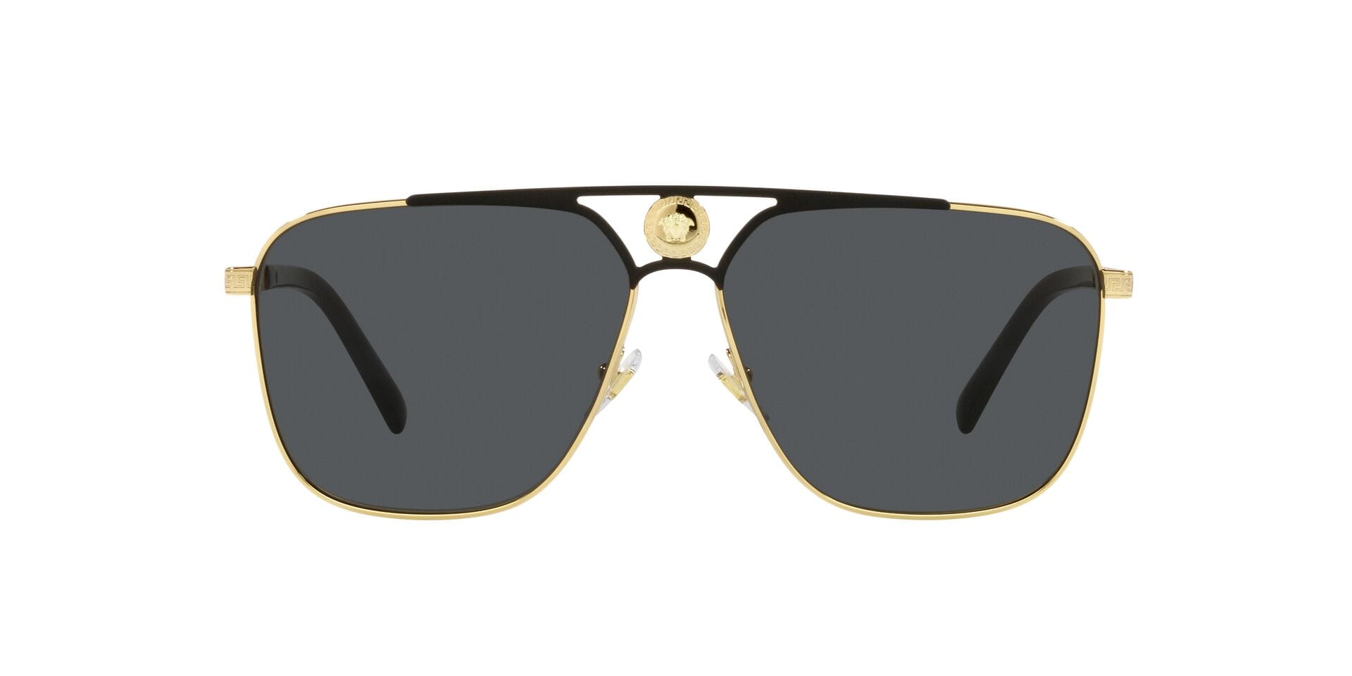 Versace 0VE2238 Sunglass Gold Male Full Metal Sunglass — Gold frame