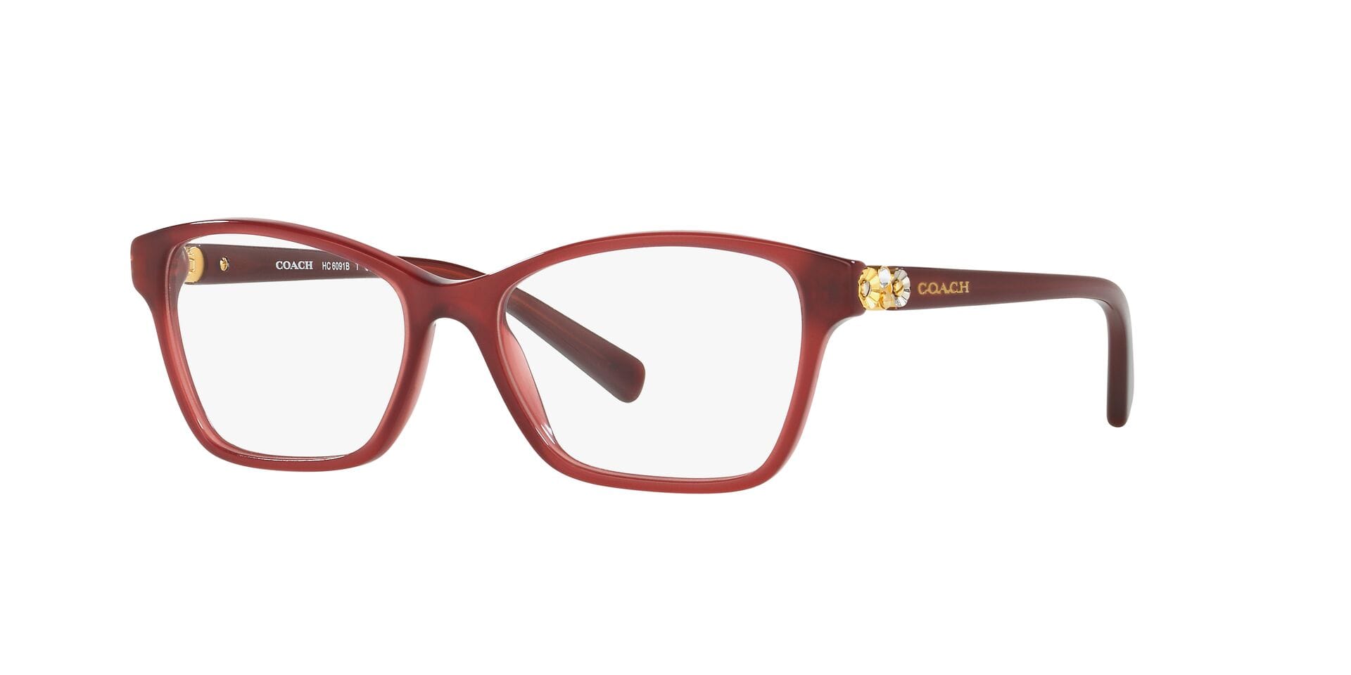 Coach HC 6091B Frame Maroon Female Full Shell