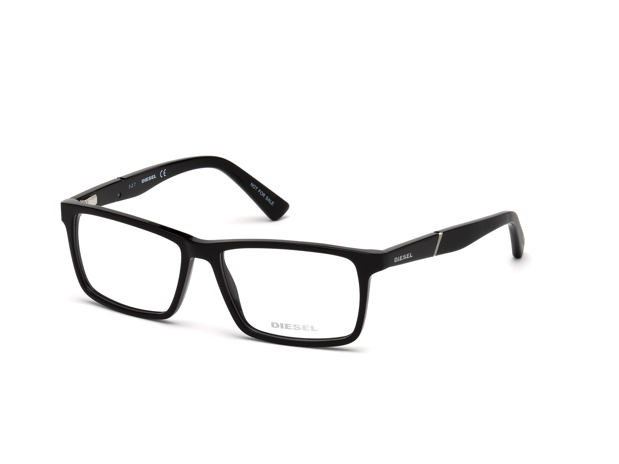Diesel DL5283 Frame Black Male Full Shell — Black frame