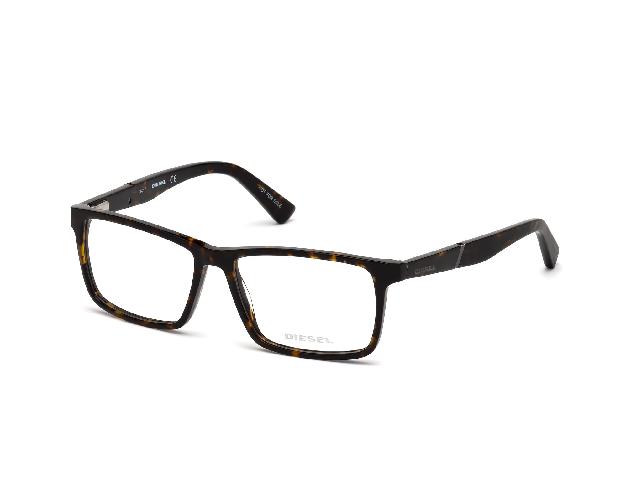 Diesel DL5283 Frame Brown Male Full Shell — Black frame