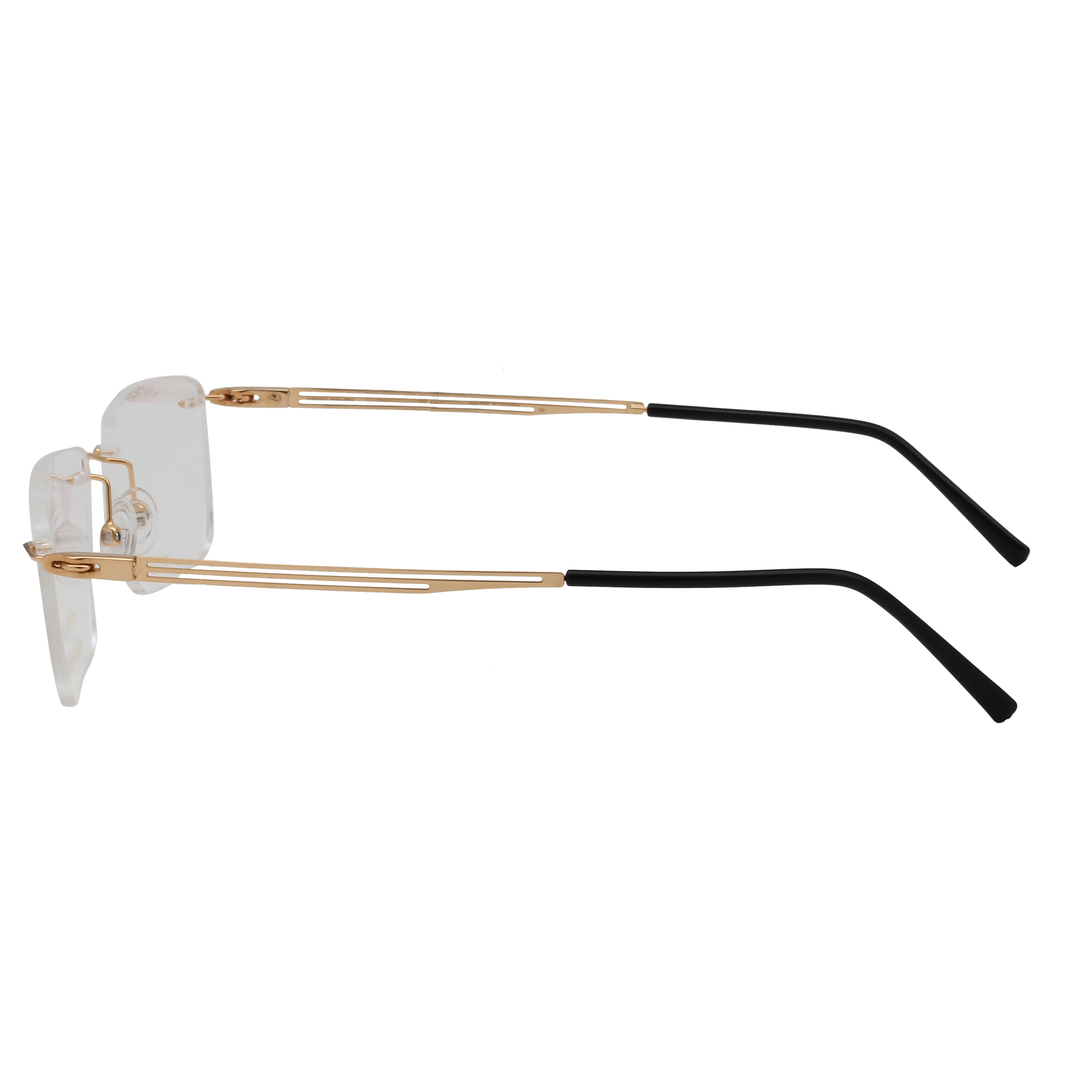Henry Jullien VOLT 407 Frame Gold Male RimLess Metal Frame — Gold frame — view 3