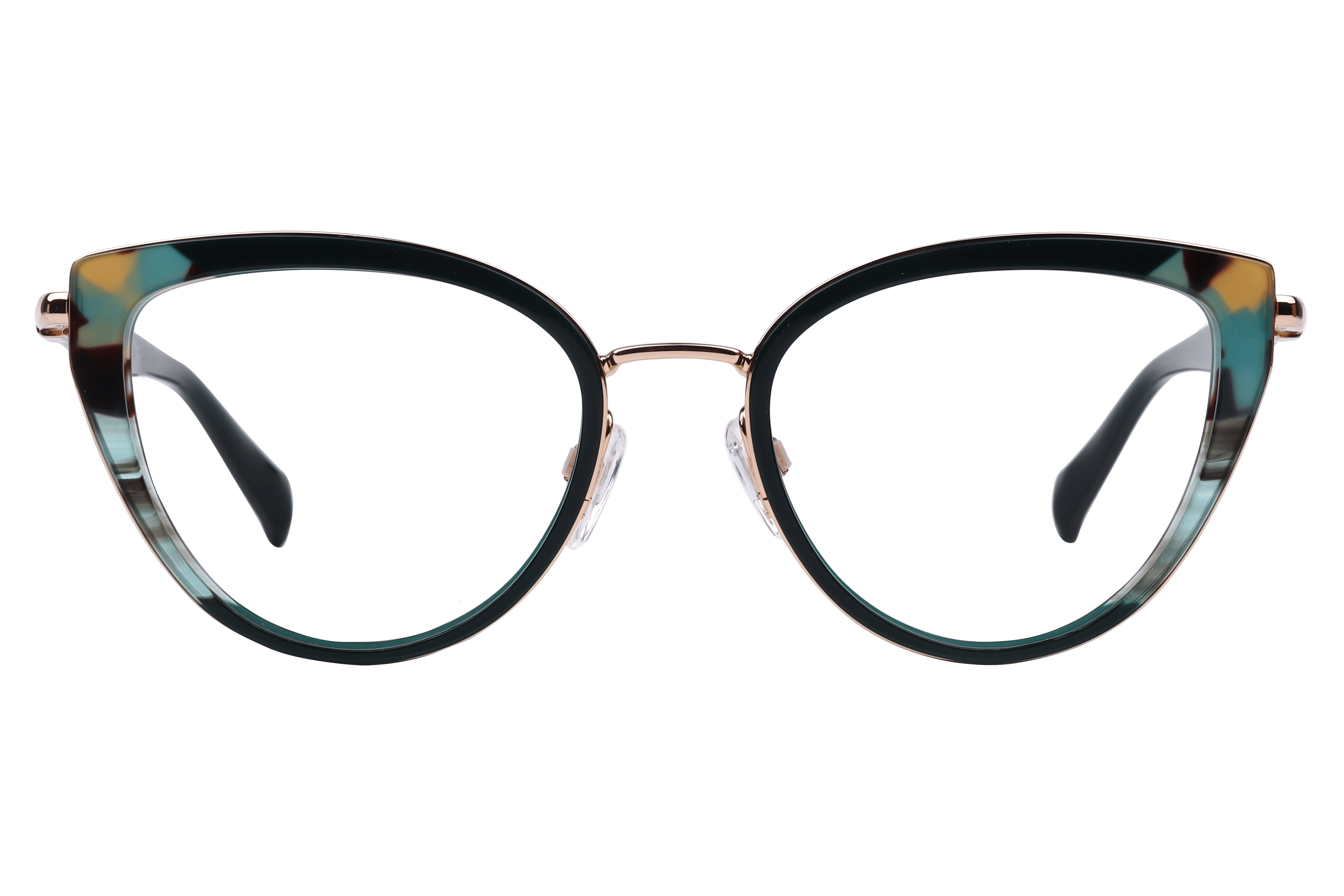 Hickmann AH1520 Frame Green Female Full Shell Frame — Green frame — view 2