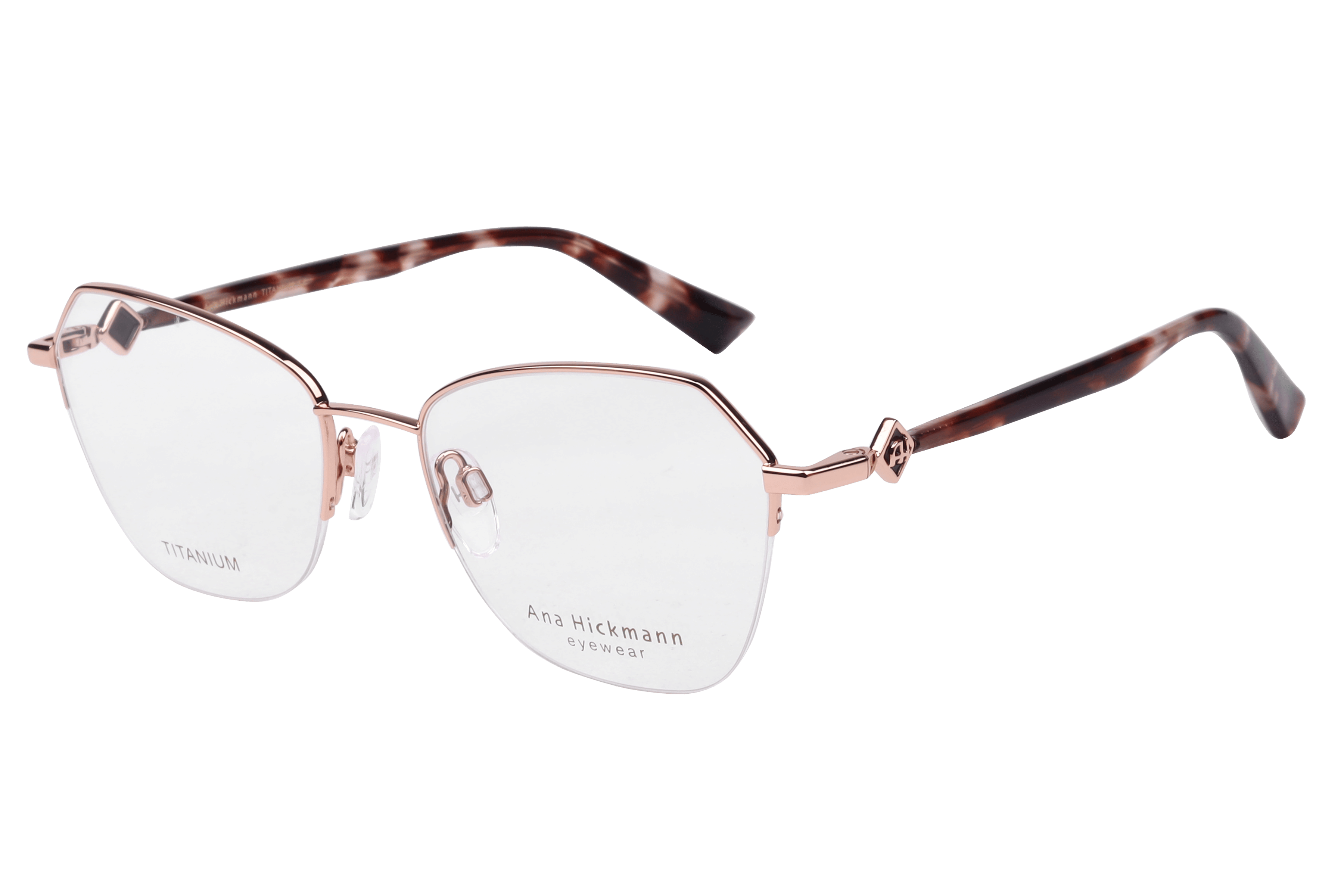 Hickmann AH1529T Frame Gold Female Supra Titanium — Gold frame