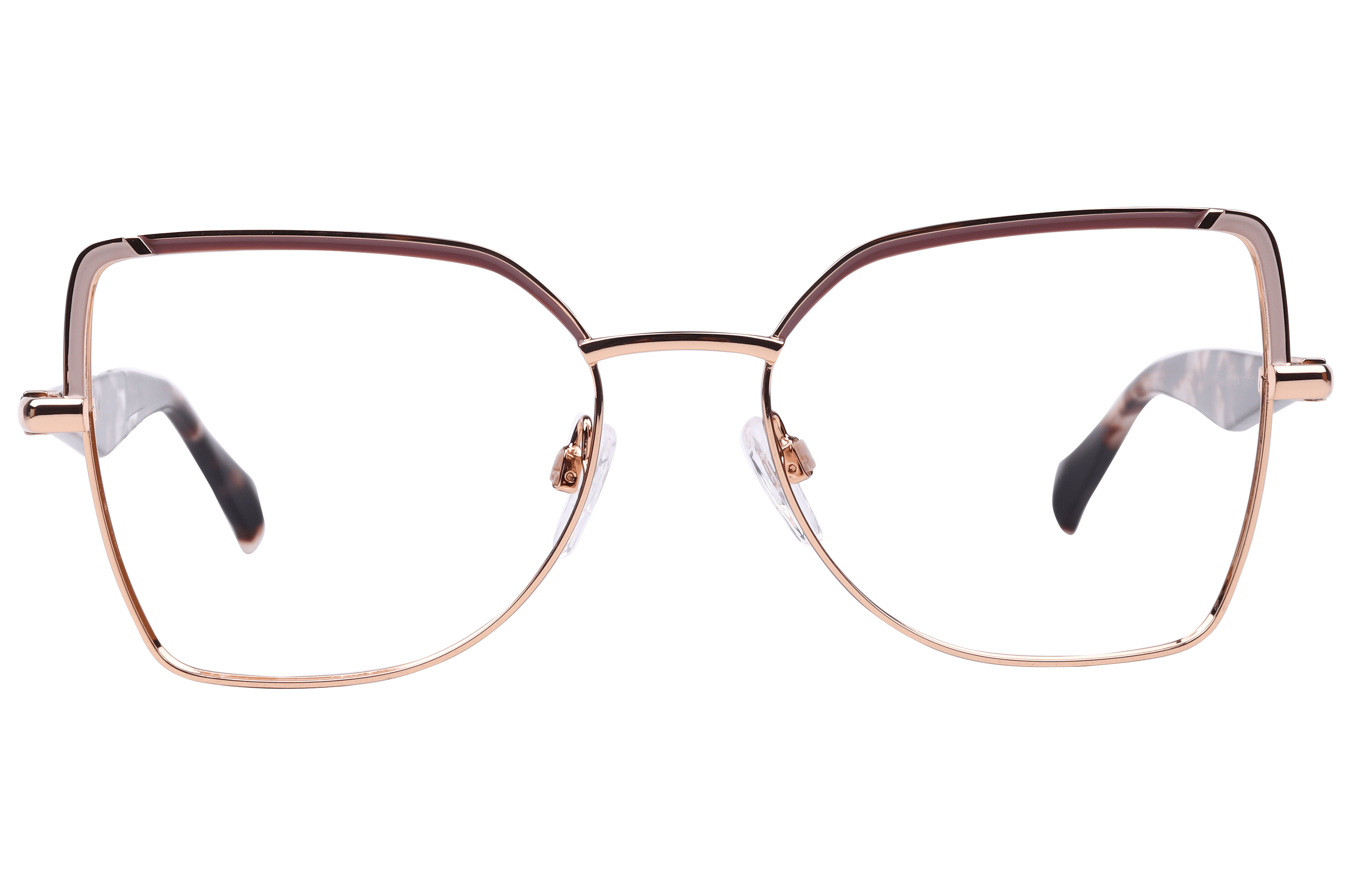 Hickmann AH1530 Frame Gold Female Full Shell Frame — Gold frame — view 2