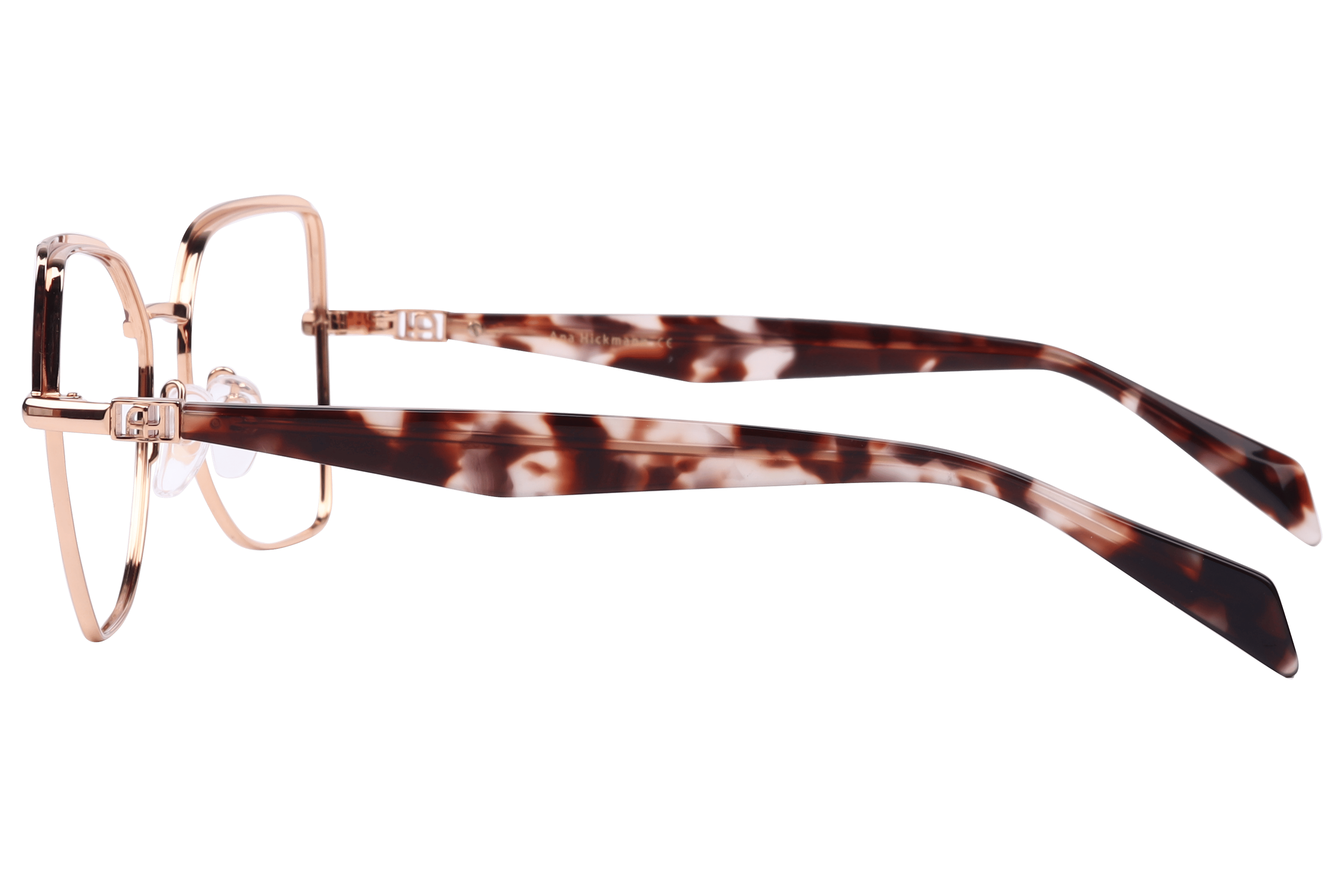 Hickmann AH1530 Frame Gold Female Full Shell Frame — Gold frame — view 3