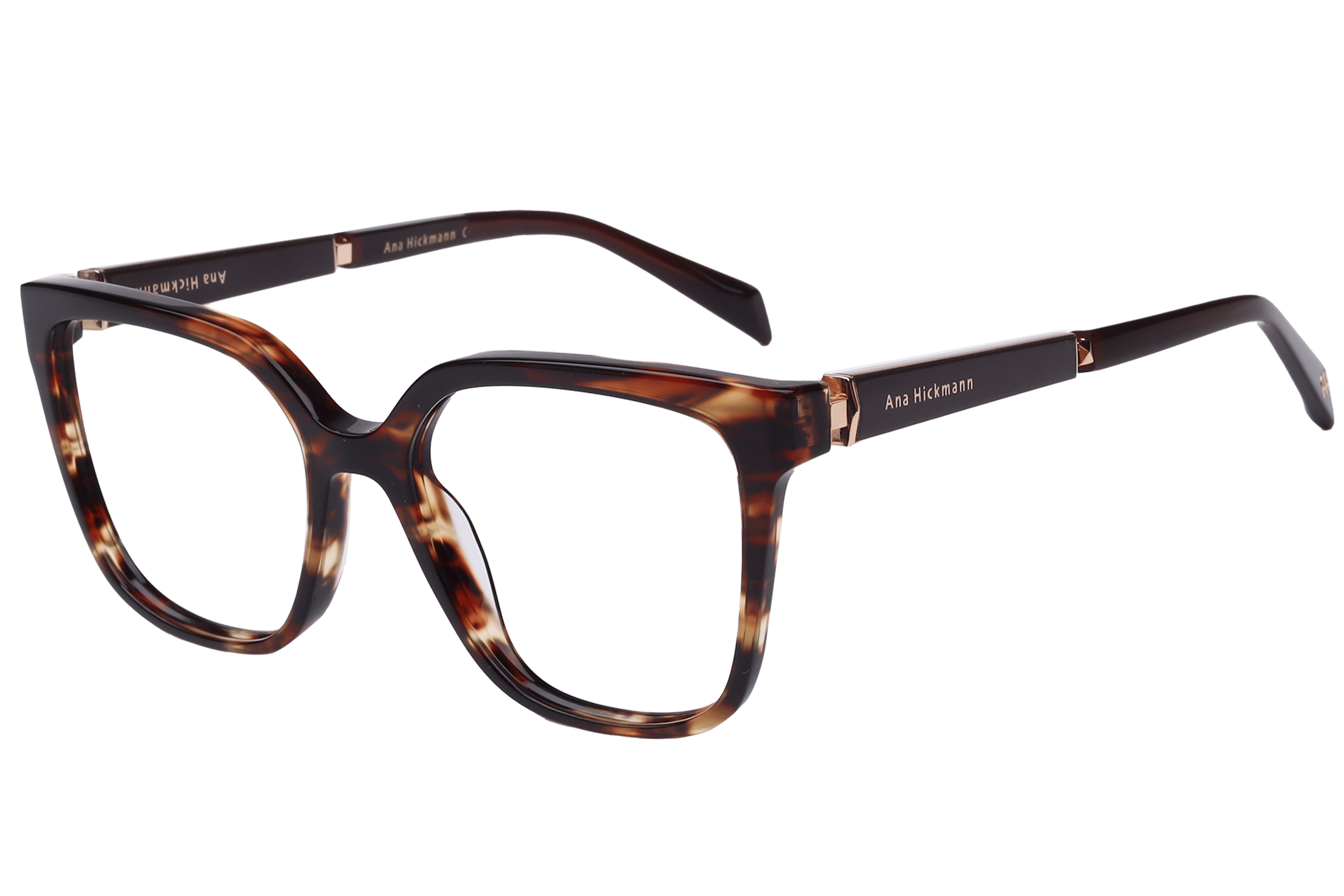 Hickmann AH6531 Frame Havana Unisex Full Stainless Steel — Havana frame