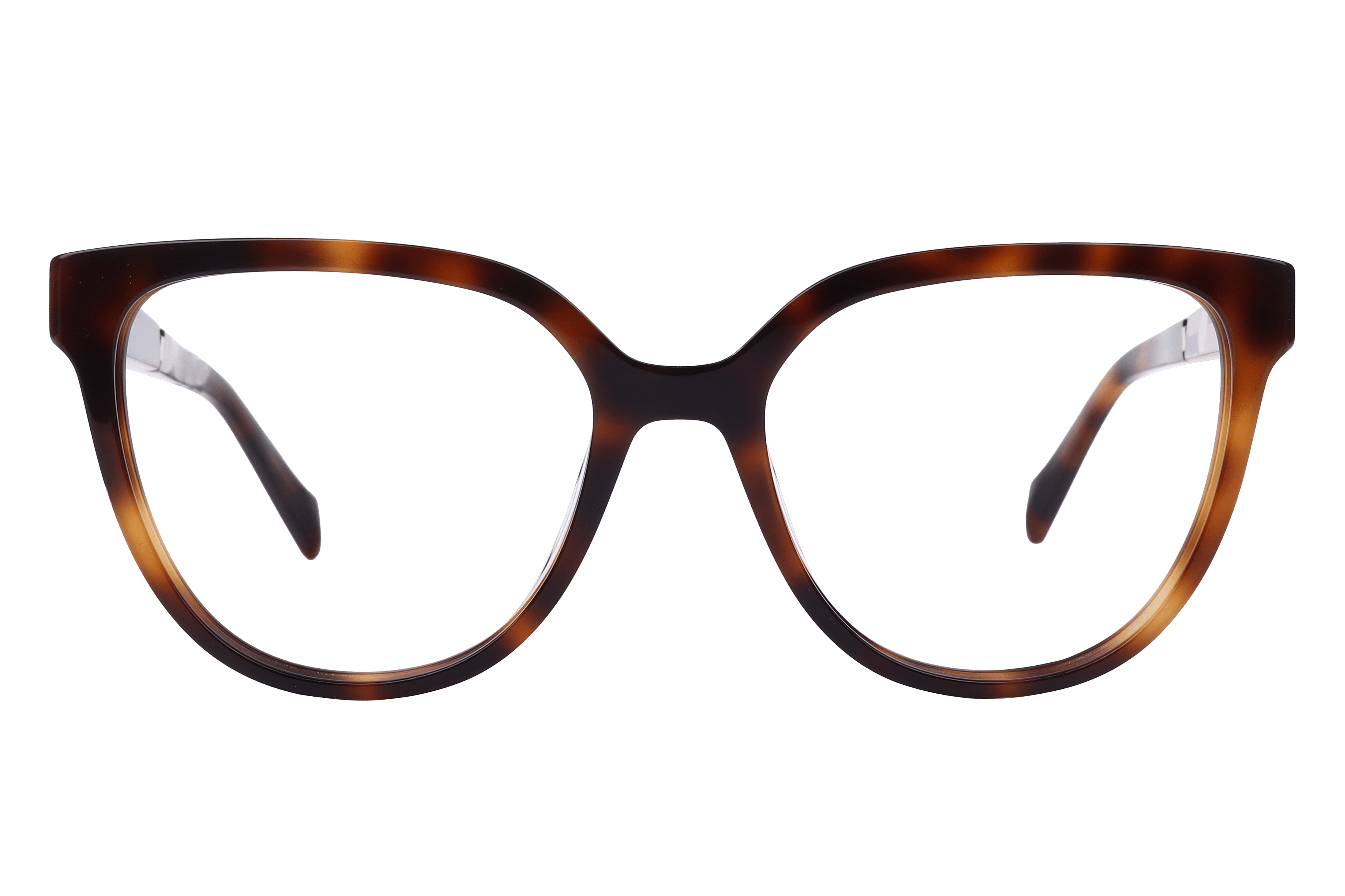 Hickmann AH6532 Frame Havana Female Full Stainless Steel Frame — Havana frame — view 2