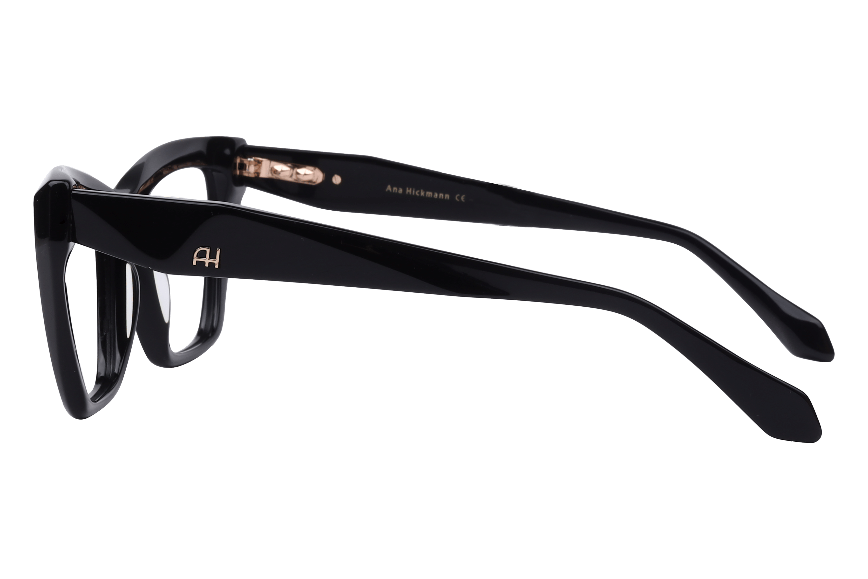 Hickmann AH6534 Frame Black Female Full Shell Frame — Black frame — view 3