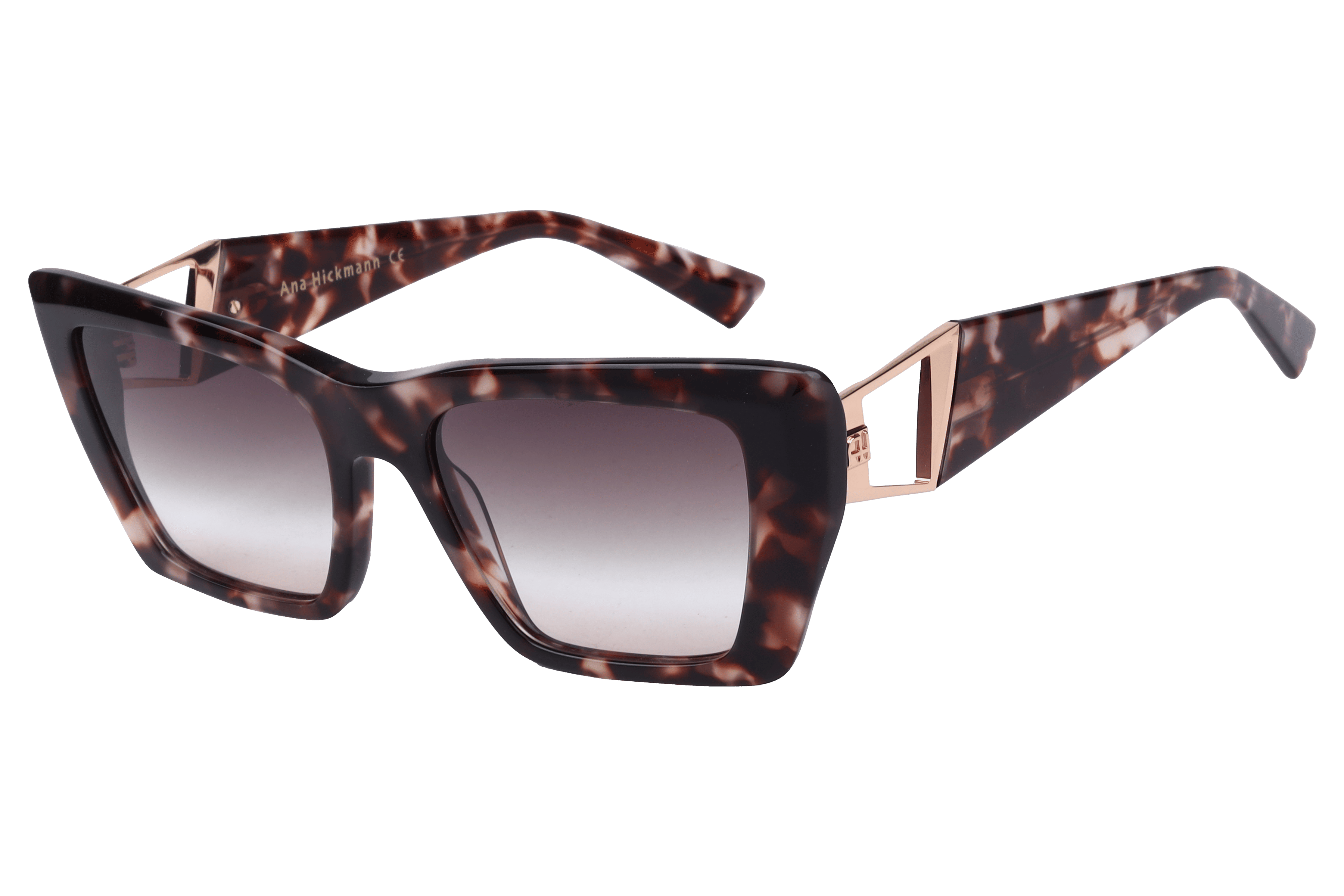 Hickmann AH9395 Sunglass Havana Female Full Metal — Havana frame