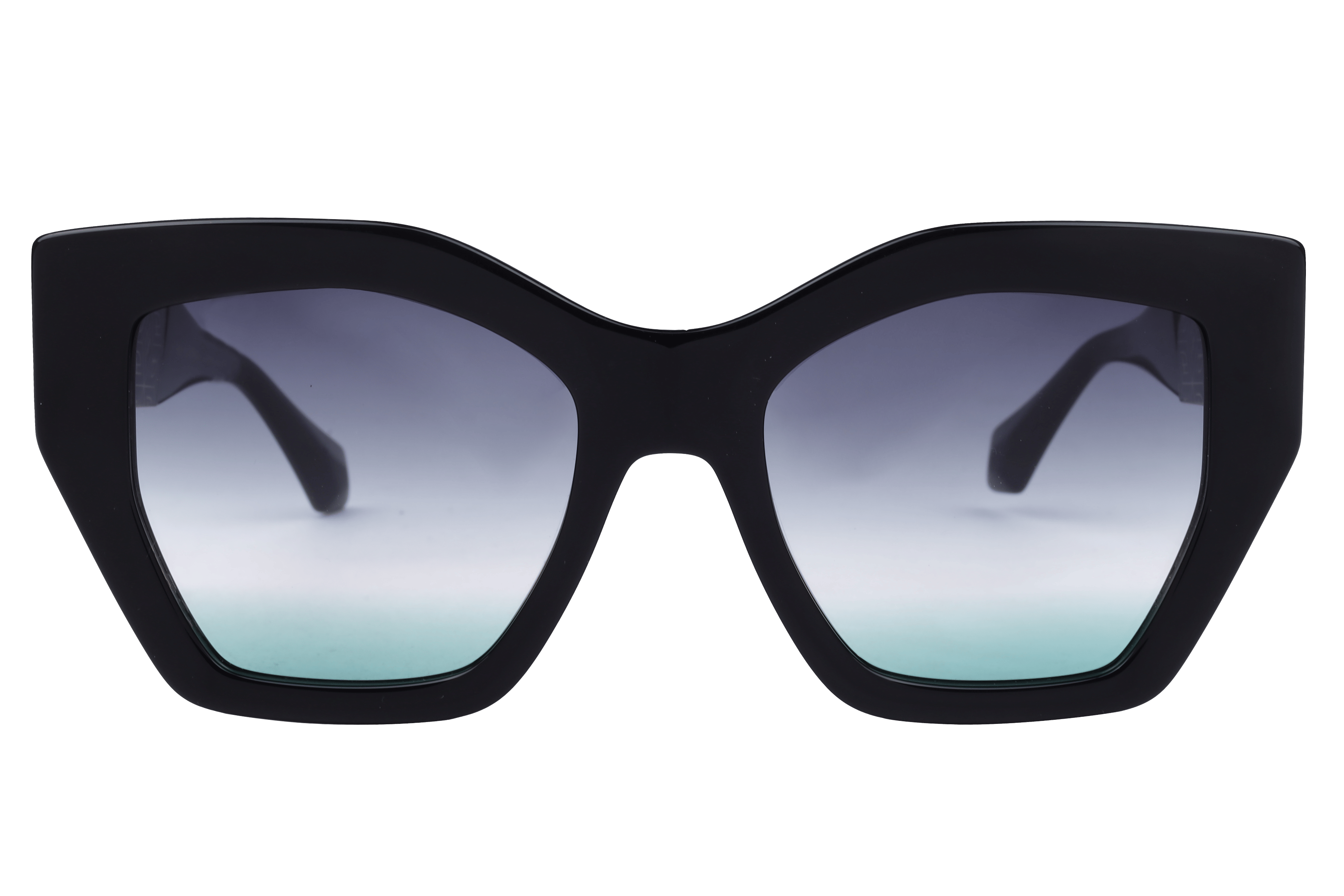 Hickmann AH9401 Sunglass Black Female Full Metal Sunglass — Black frame