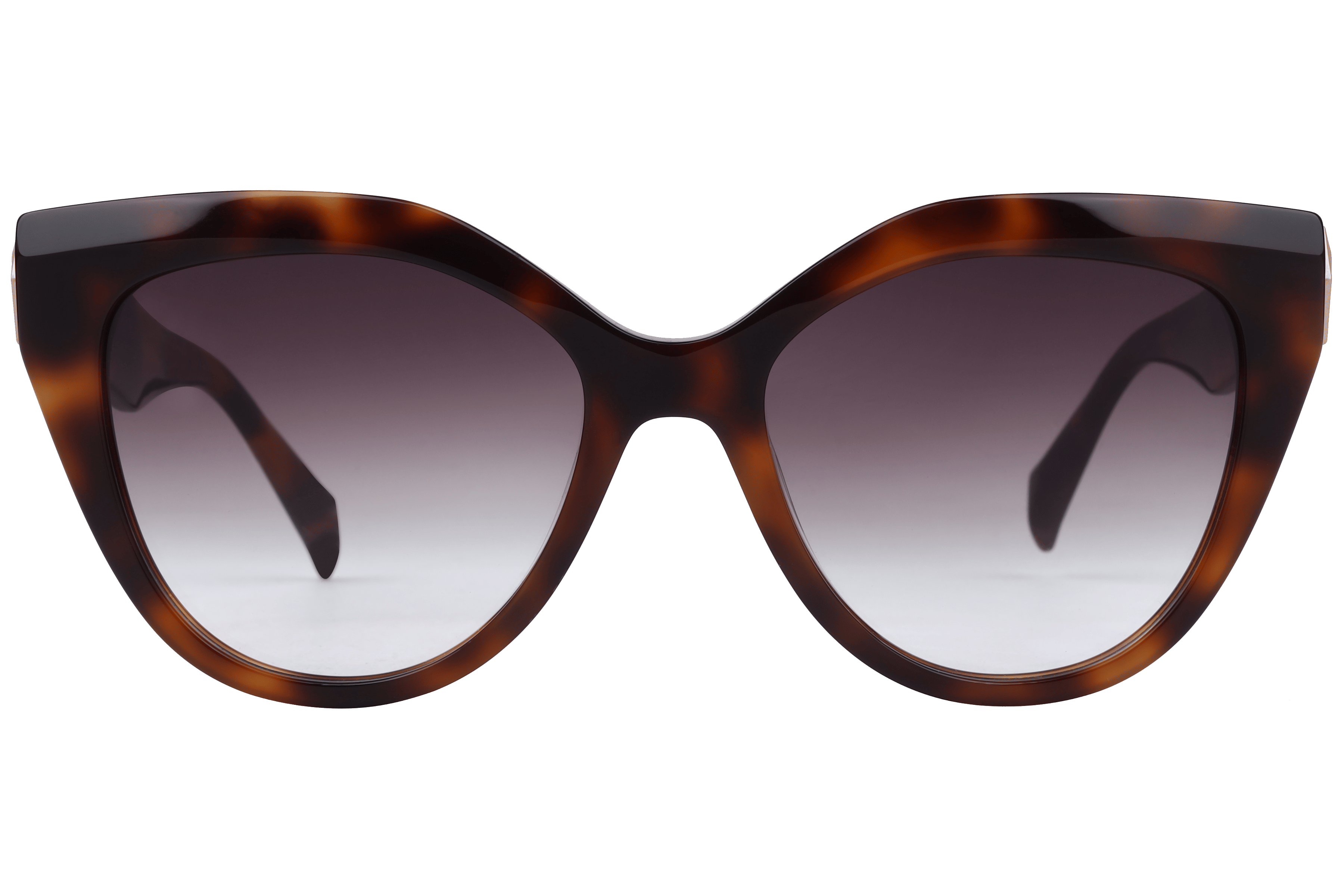 Hickmann AH9402 Sunglass Havana Female Full Metal Sunglass — Havana frame