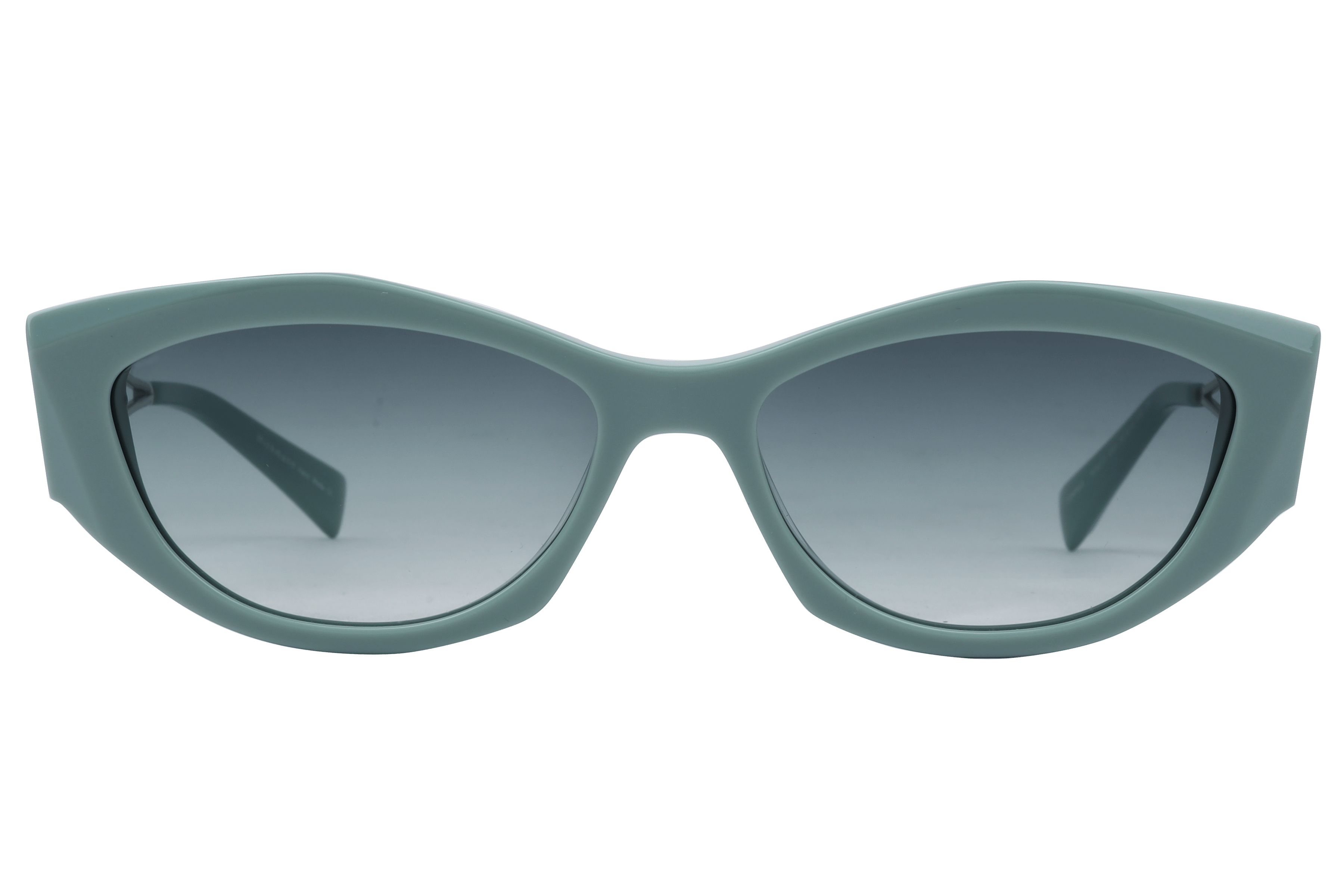 Hickmann HI9217 Sunglass Green Female Full Metal Sunglass — Green frame