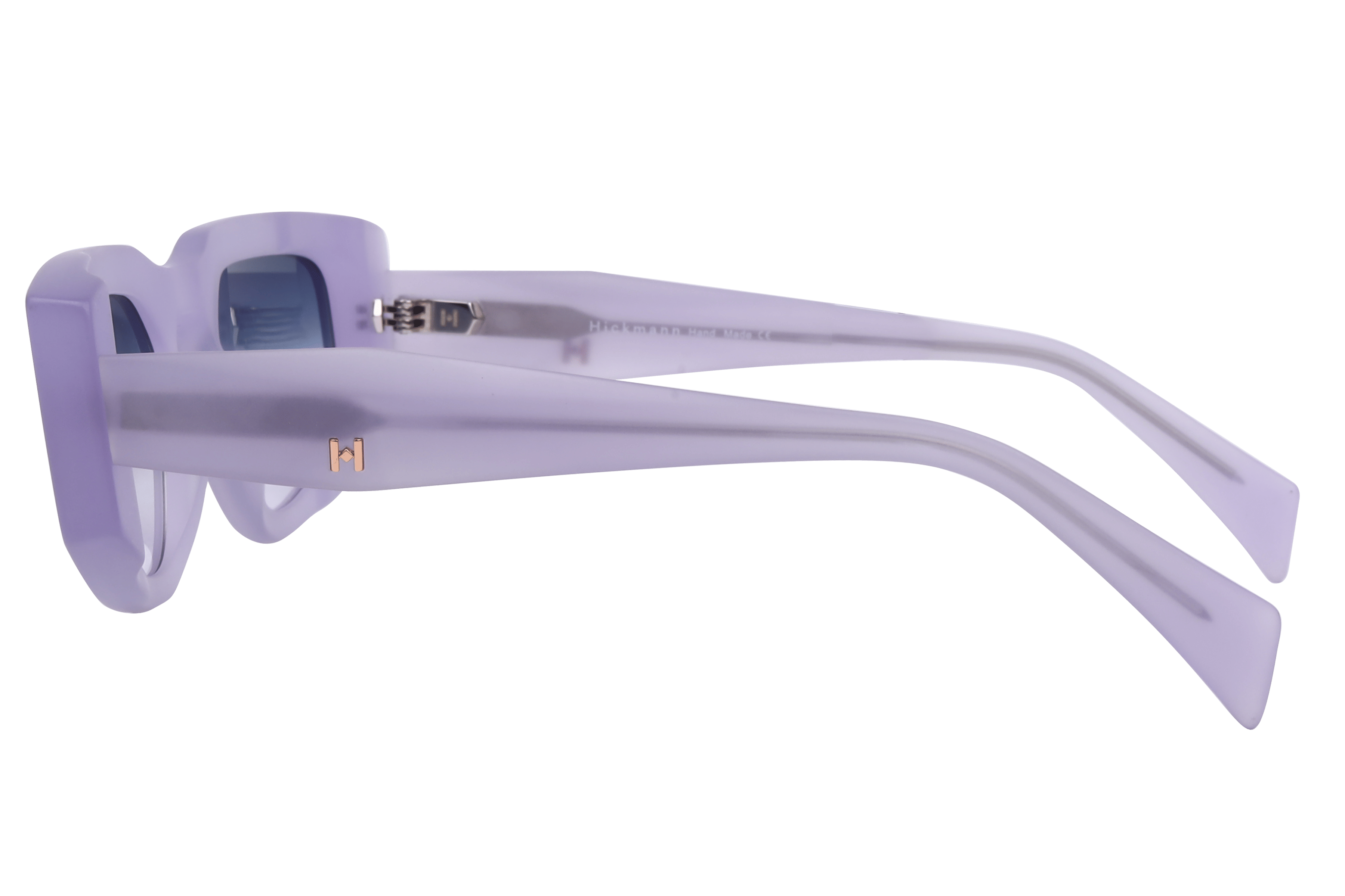 Hickmann HI9220 Sunglass Matt Violet Female Full Shell Sunglass — Matt Violet frame — view 3