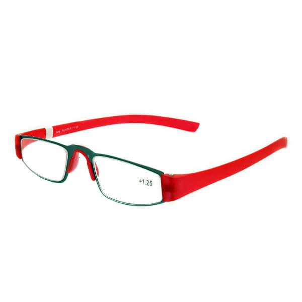 Readers R1015 Frame Gun Metal Unisex Full Rubber Frame — Gun Metal frame — alternate view
