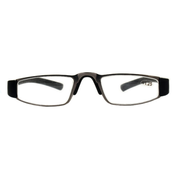 Readers R1015 Frame Gun Metal Unisex Full Rubber Frame — Gun Metal frame