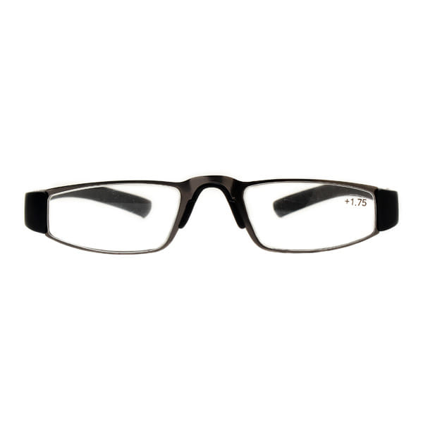 Readers R1015 Frame Gun Metal Unisex Full Rubber Frame — Gun Metal frame