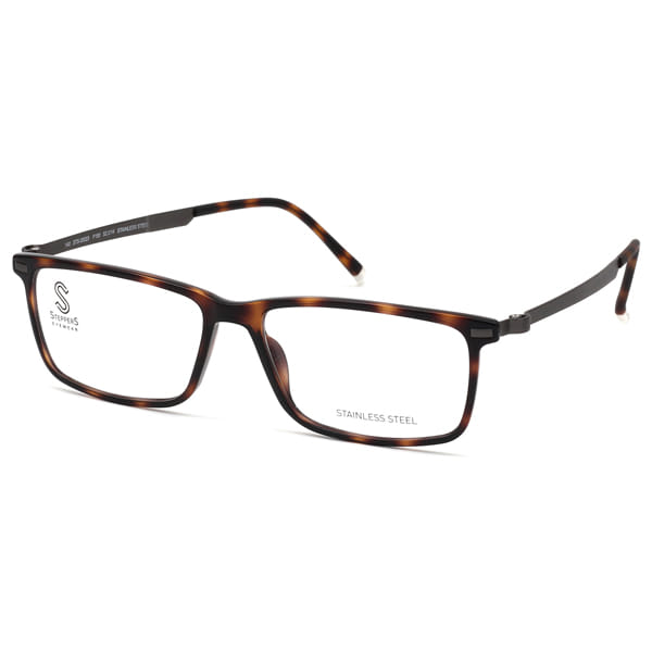 Hans Stepper STS-30023 Frame Brown Male Full Stainless Steel — Brown frame