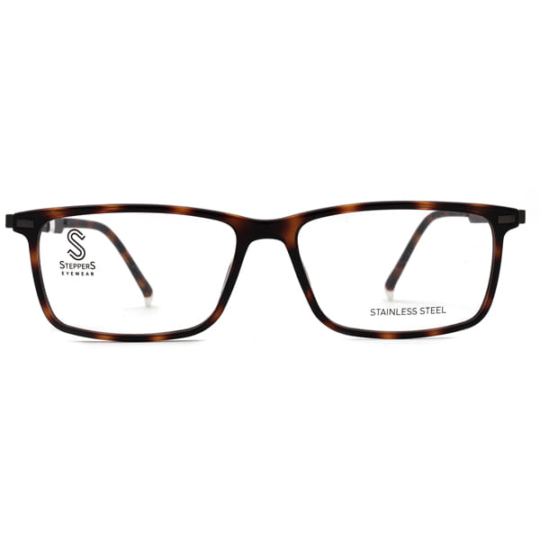 Hans Stepper STS-30023 Frame Brown Male Full Stainless Steel Frame — Brown frame — view 3