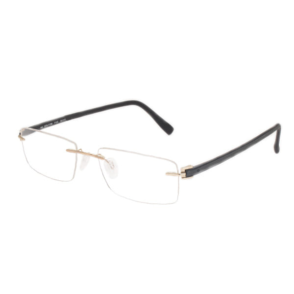 Hans Stepper STS-71798 Frame Gold Male RimLess Shell — Gold frame