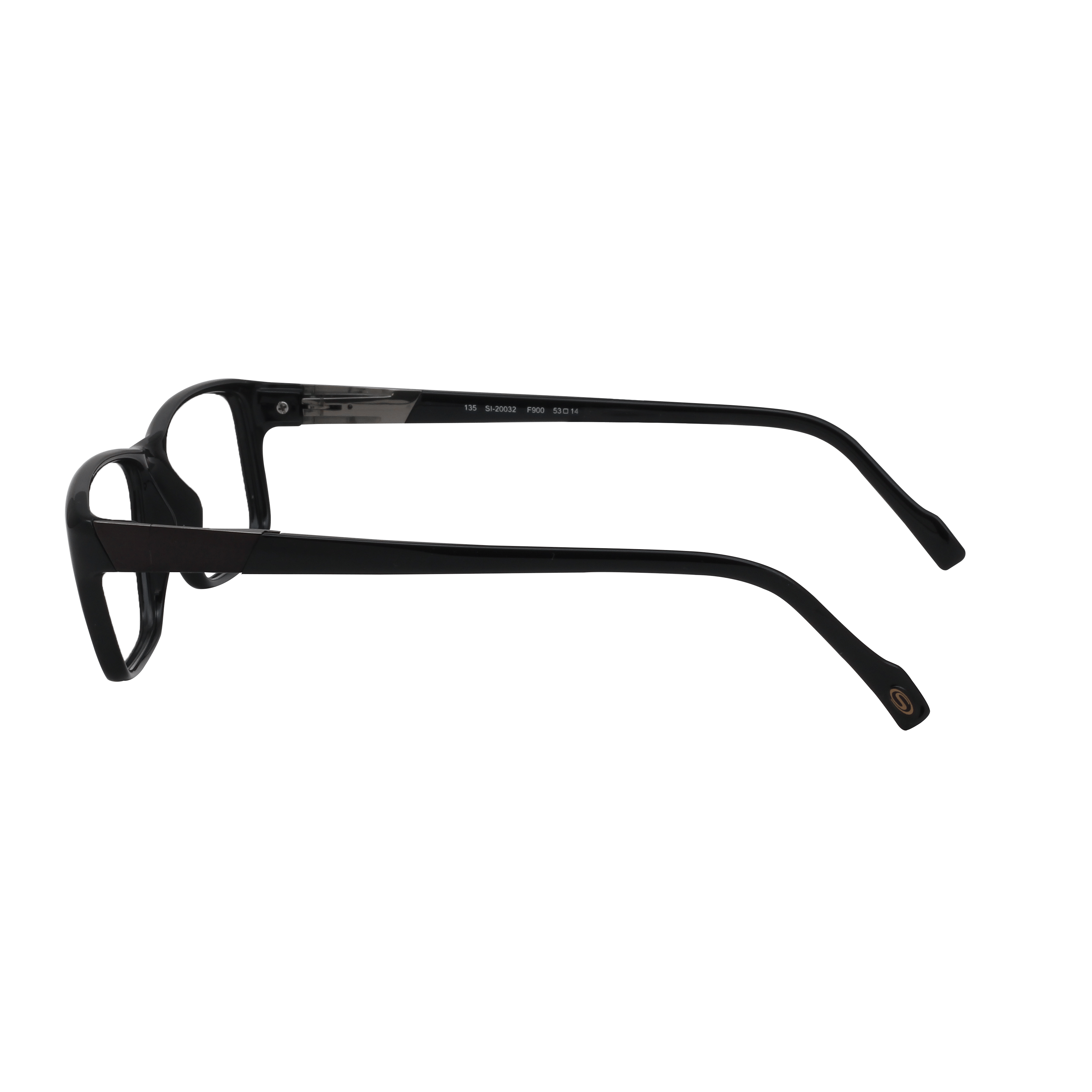 Hans Stepper SI-20032 Frame Black Male Full Titanium Frame — view 2