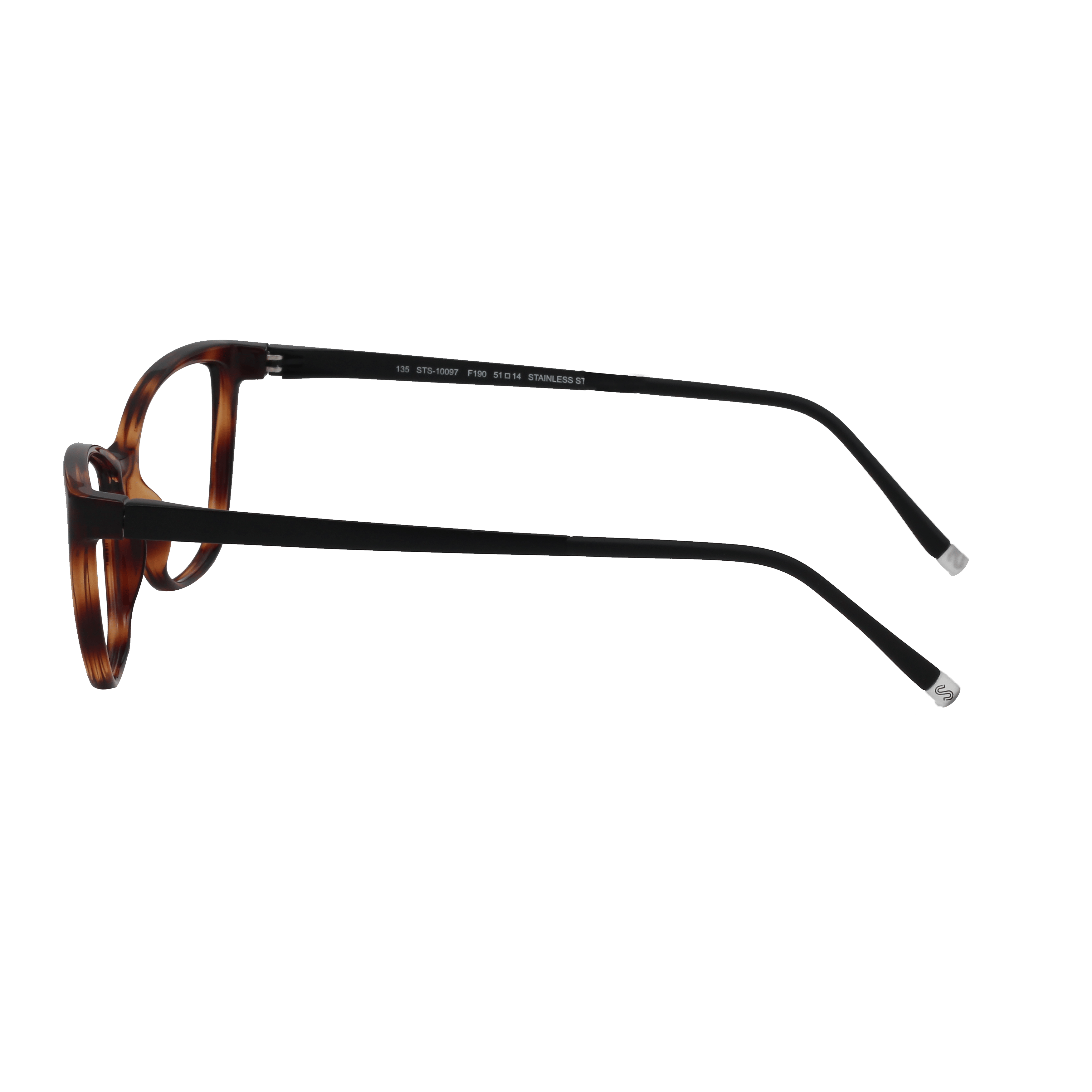 HANS STEPPER STS-10097 F190 Frame — Tortoise frame — view 2