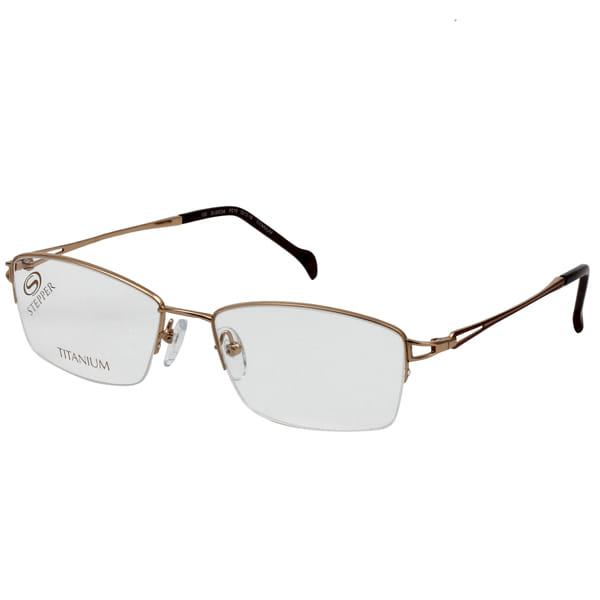 Hans Stepper SI-50034 Frame Gold Female Supra Titanium — Gold frame