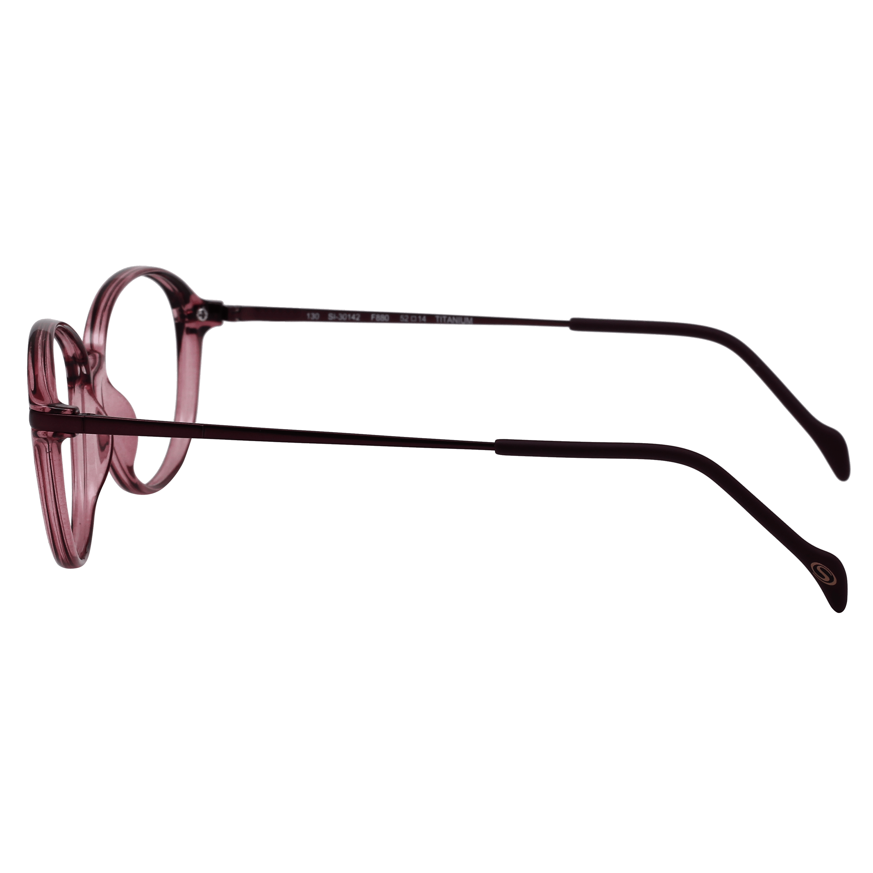 Hans Stepper SI-30142 Frame Violet Female Full Titanium Frame — Violet frame — view 3