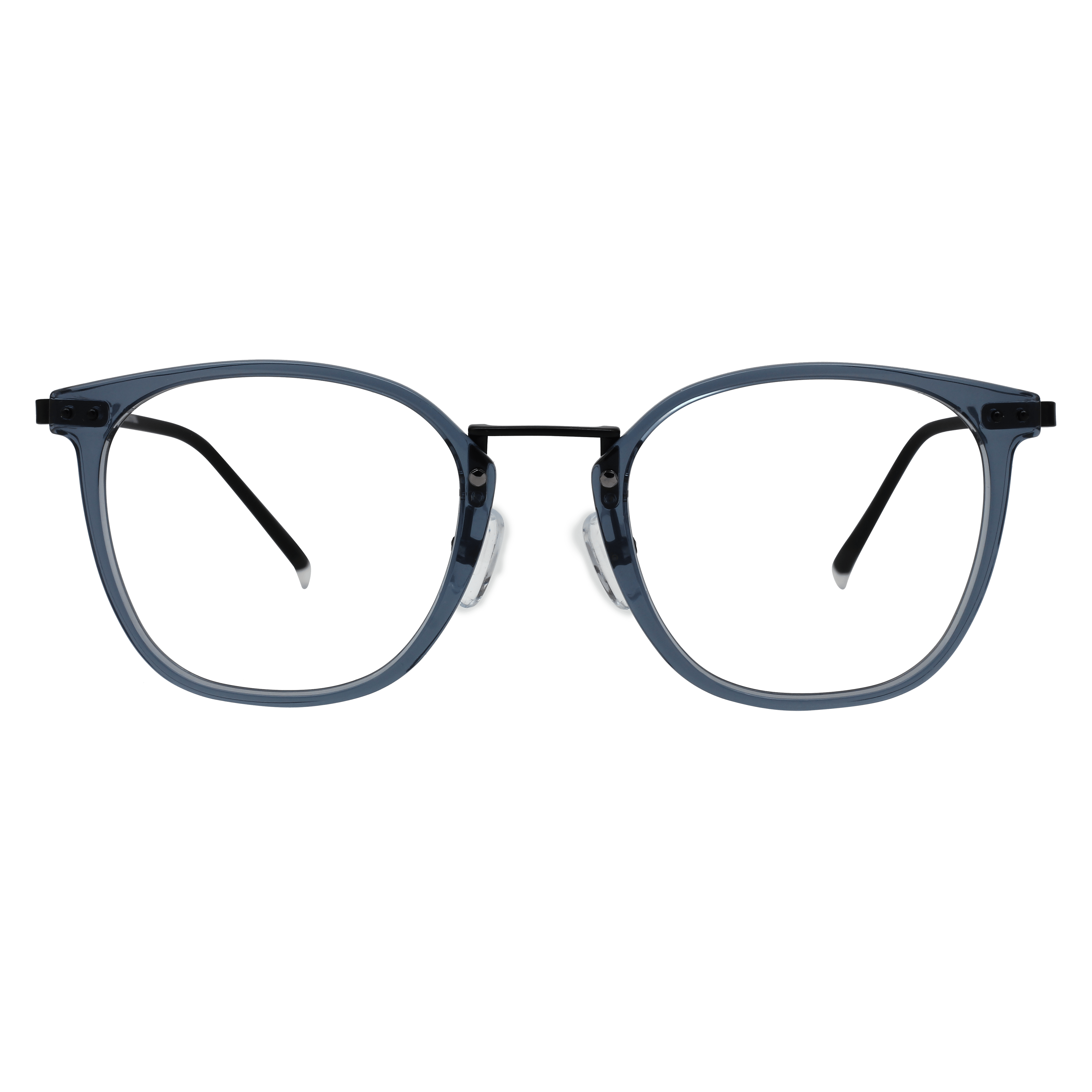 Hans Stepper STS-30039 Frame Blue Male Full Stainless Steel Frame — Blue frame — view 2