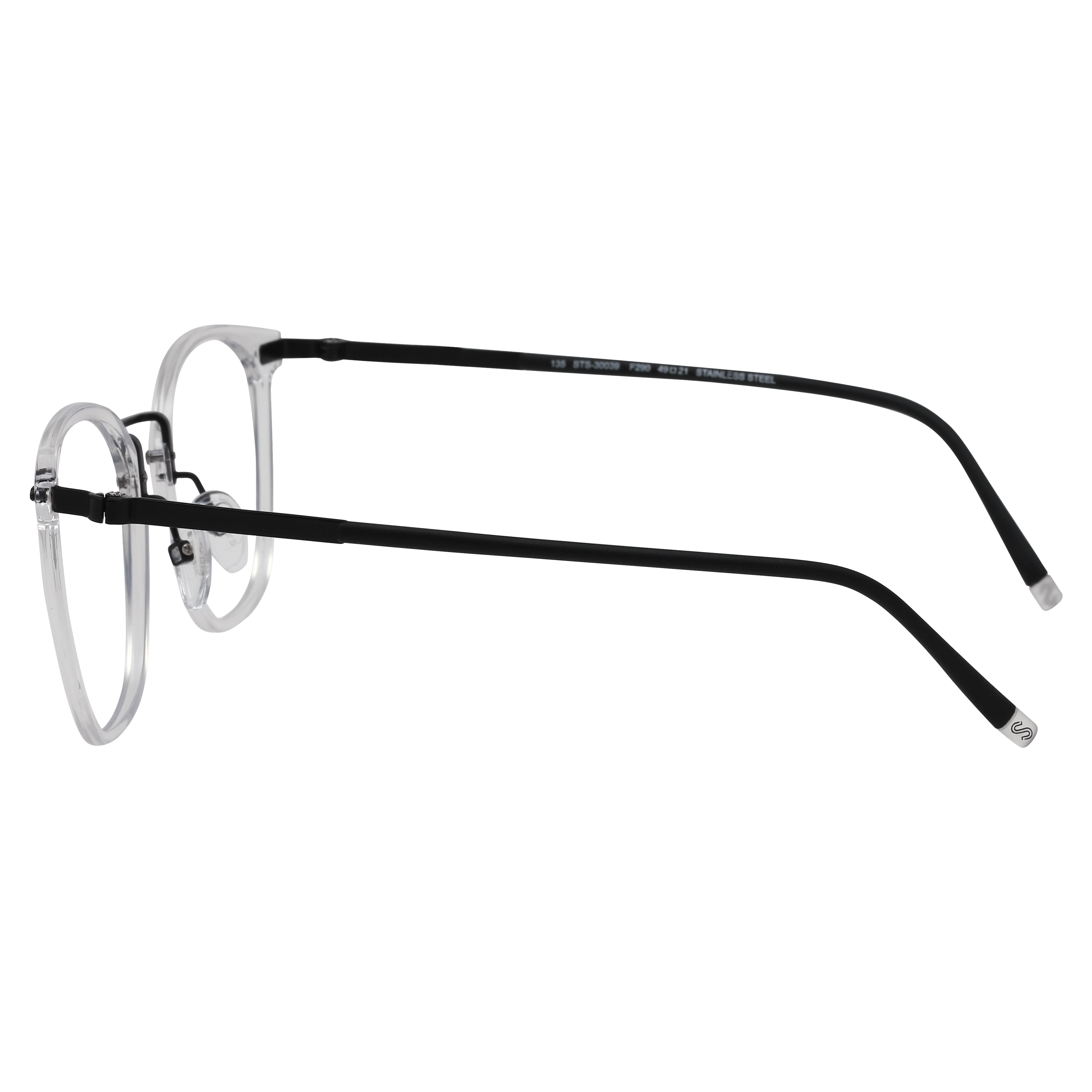 Hans Stepper STS-30039 Frame White Male Full Stainless Steel Frame — White frame — view 3