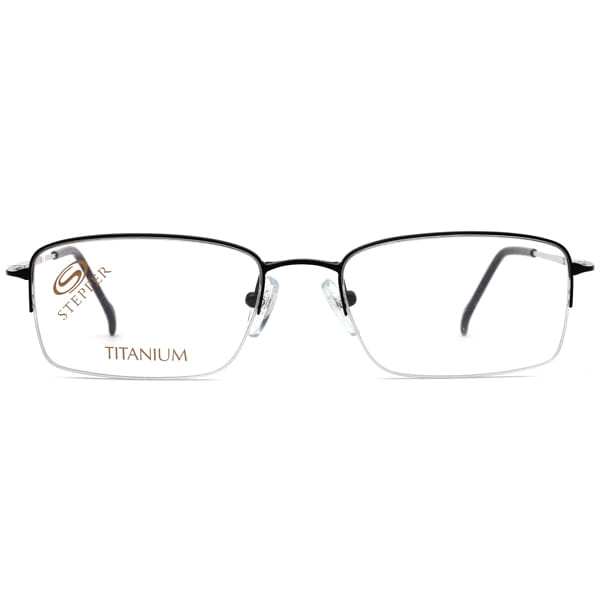 Hans Stepper SI-4031 Frame Black Unisex Supra Titanium Frame — Black frame — view 3