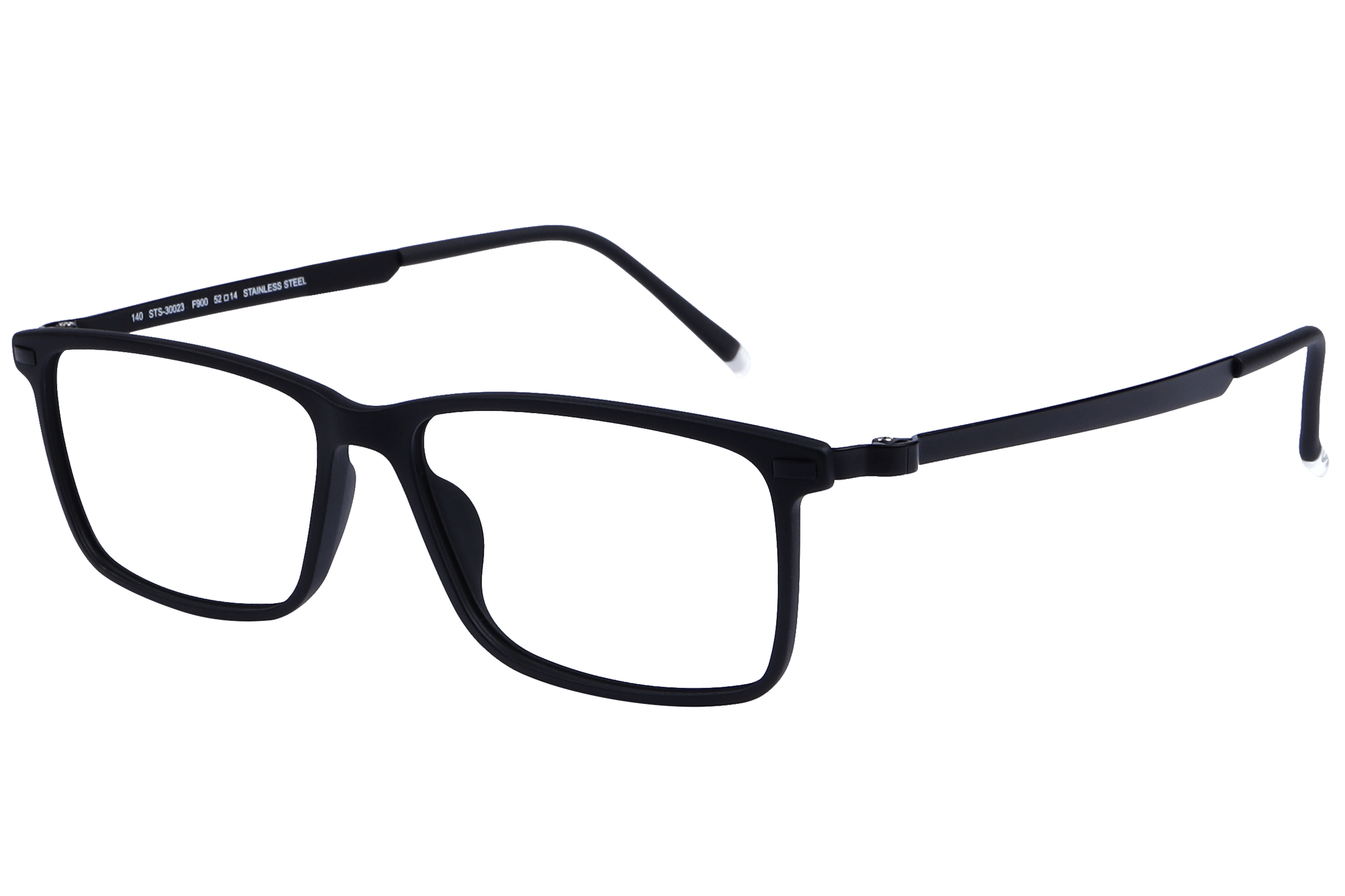 Hans Stepper STS-30023 Frame Matt Black Male Full Stainless — Matt Black frame
