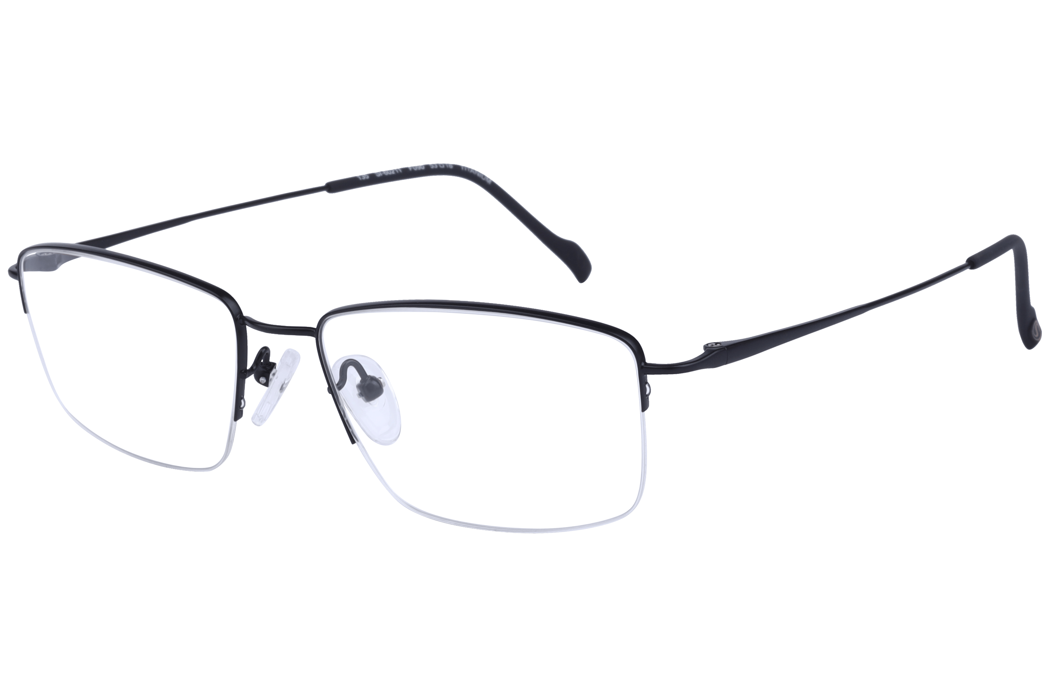 Hans Stepper SI-60211 Frame Black Male Supra Titanium — Black frame