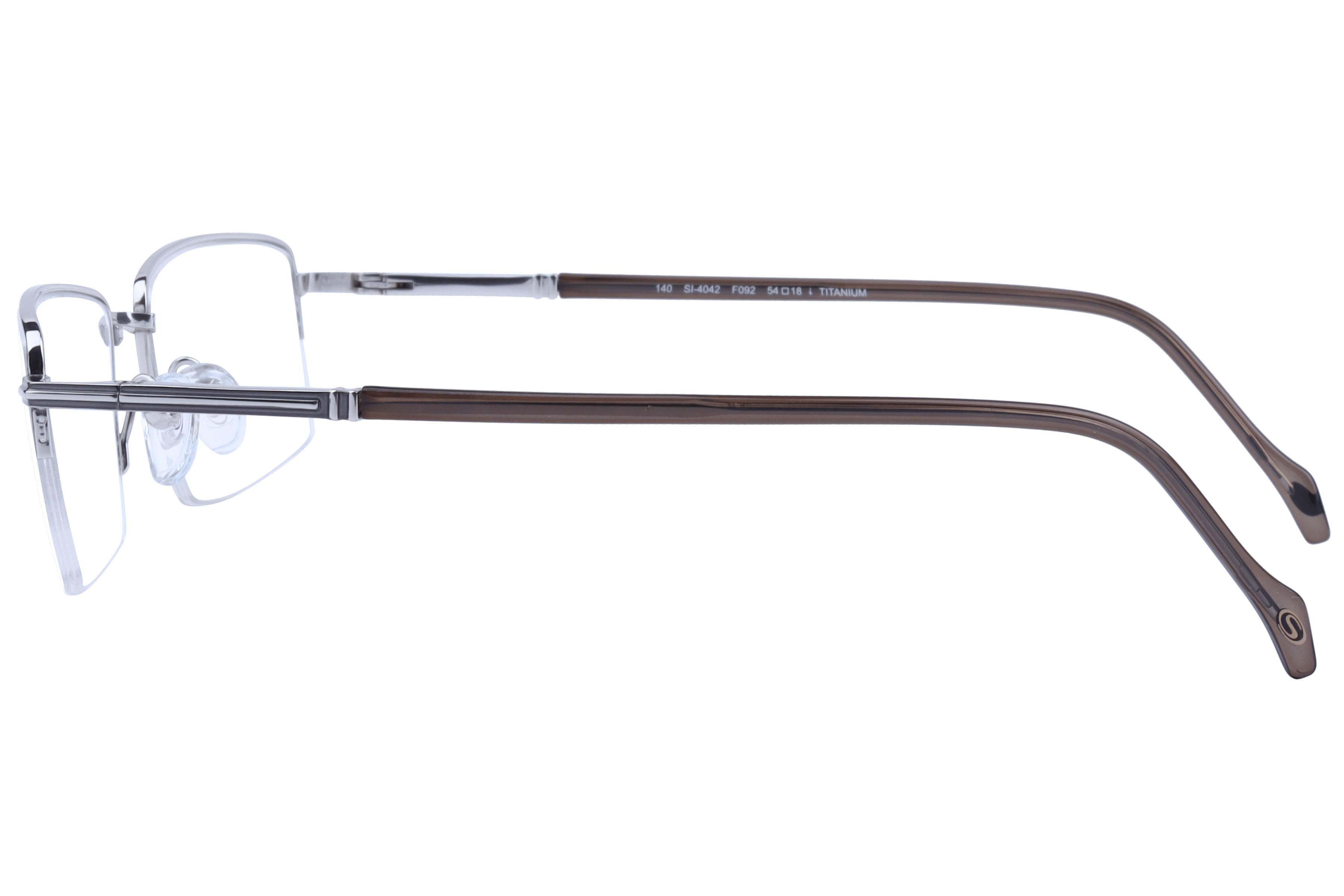 Hans Stepper SI-4042 Frame Grey Male Supra Metal Frame — Grey frame — view 3