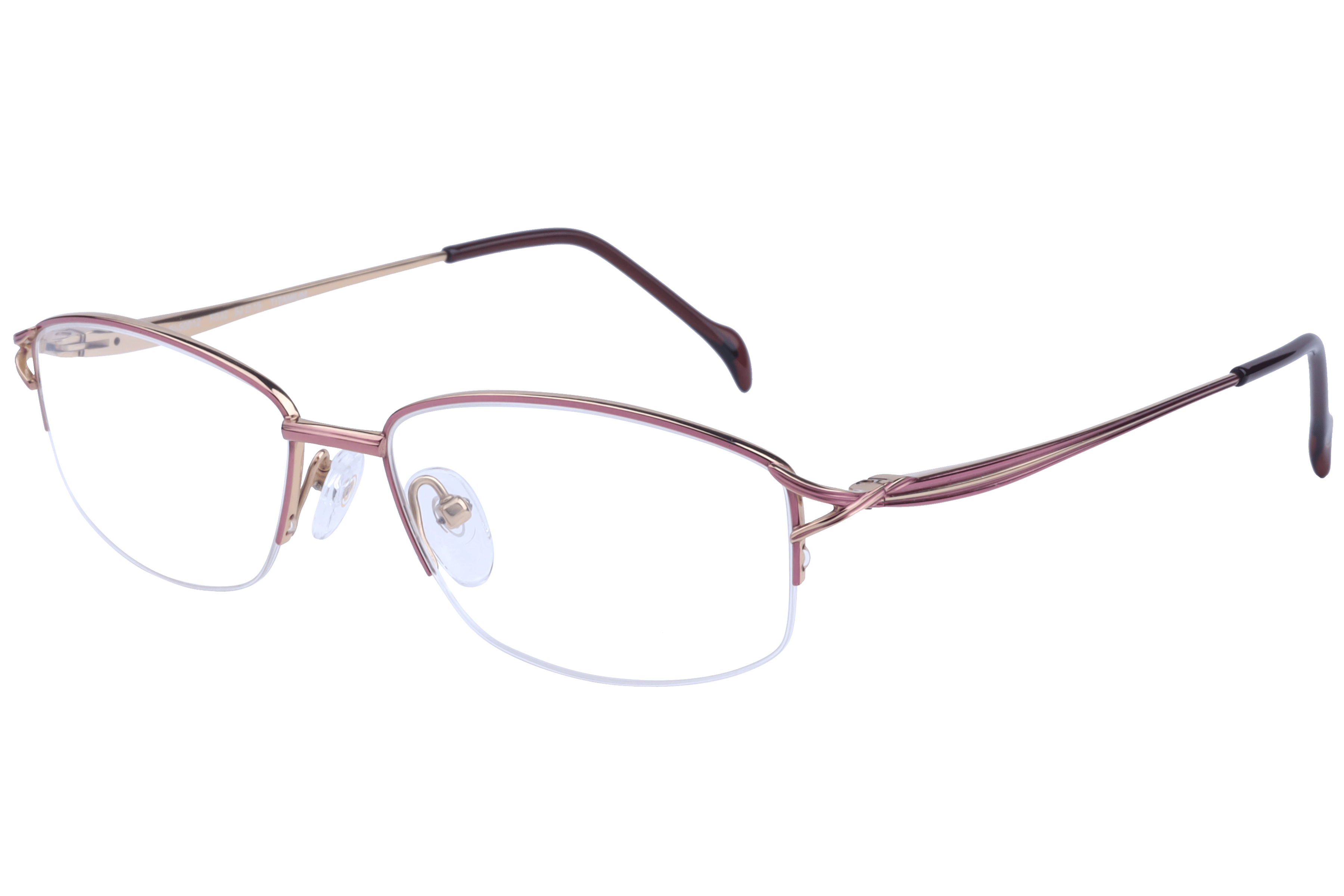 Hans Stepper SI-50012 Frame Pink Female Supra Metal — Pink frame