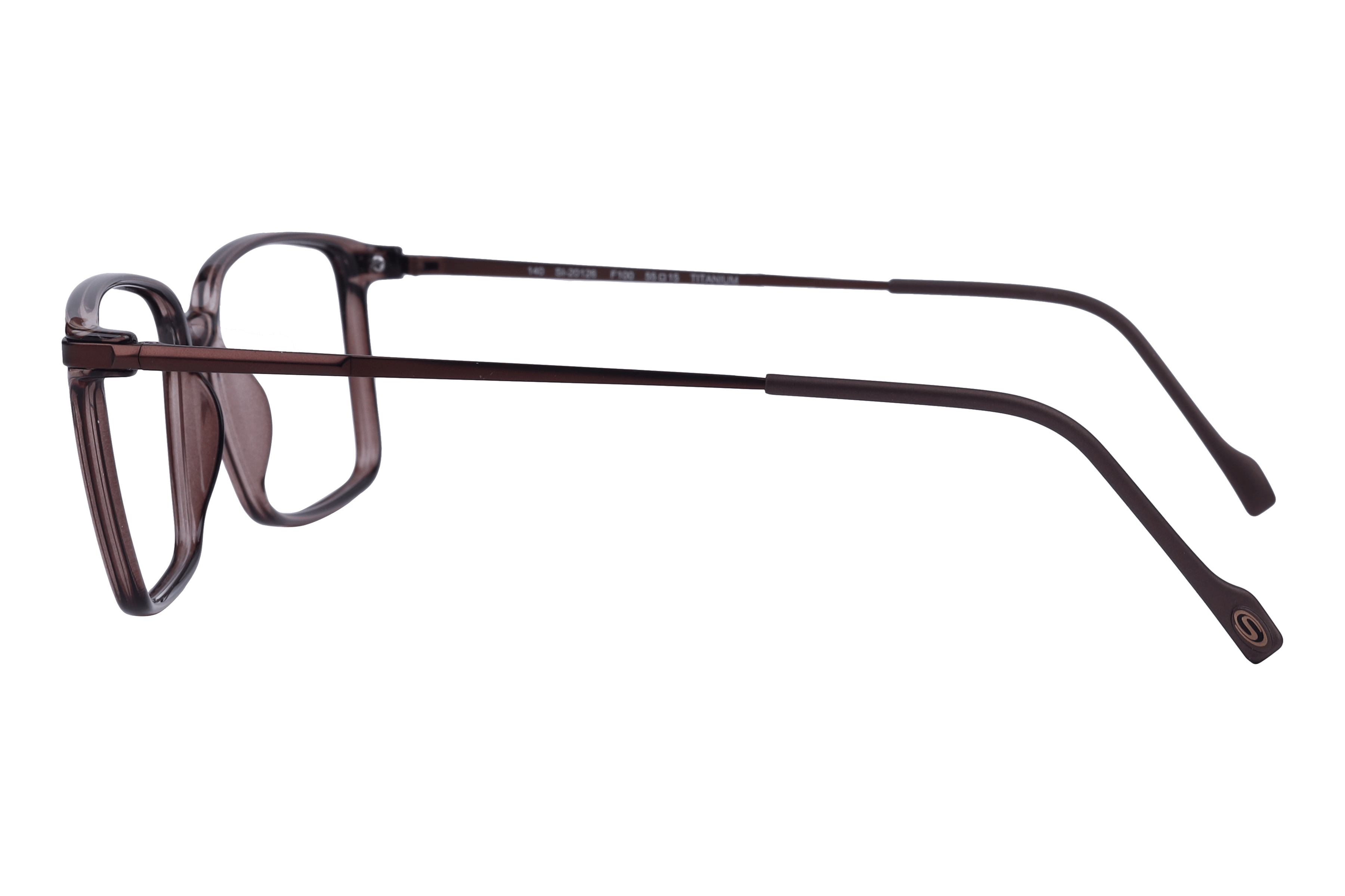 Hans Stepper SI-20126 Frame Brown Male Full Metal Frame — Brown frame — view 3
