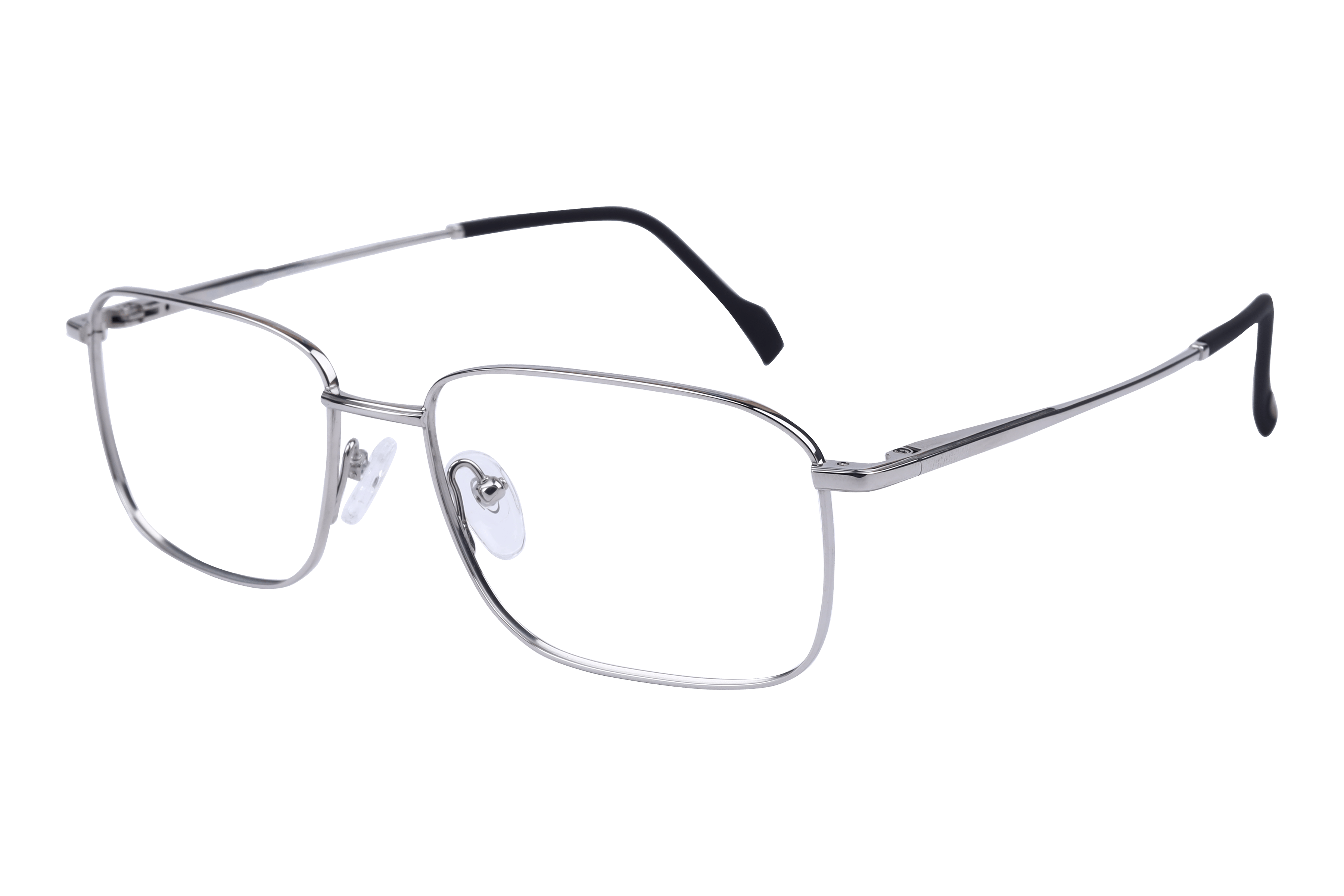 Hans Stepper SI-60225 Frame Silver Male Full Metal — Silver frame