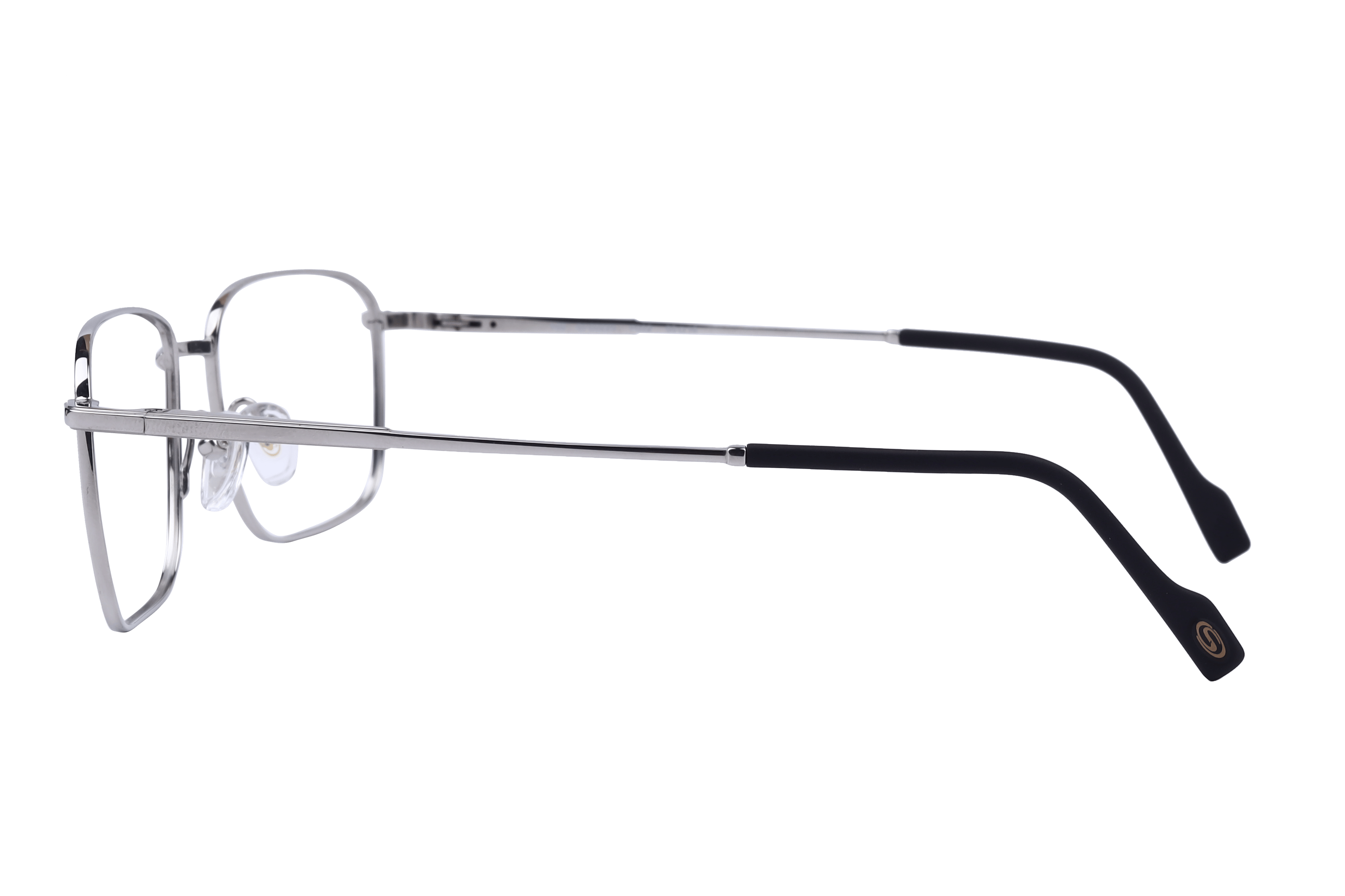 Hans Stepper SI-60225 Frame Silver Male Full Metal Frame — Silver frame — view 3