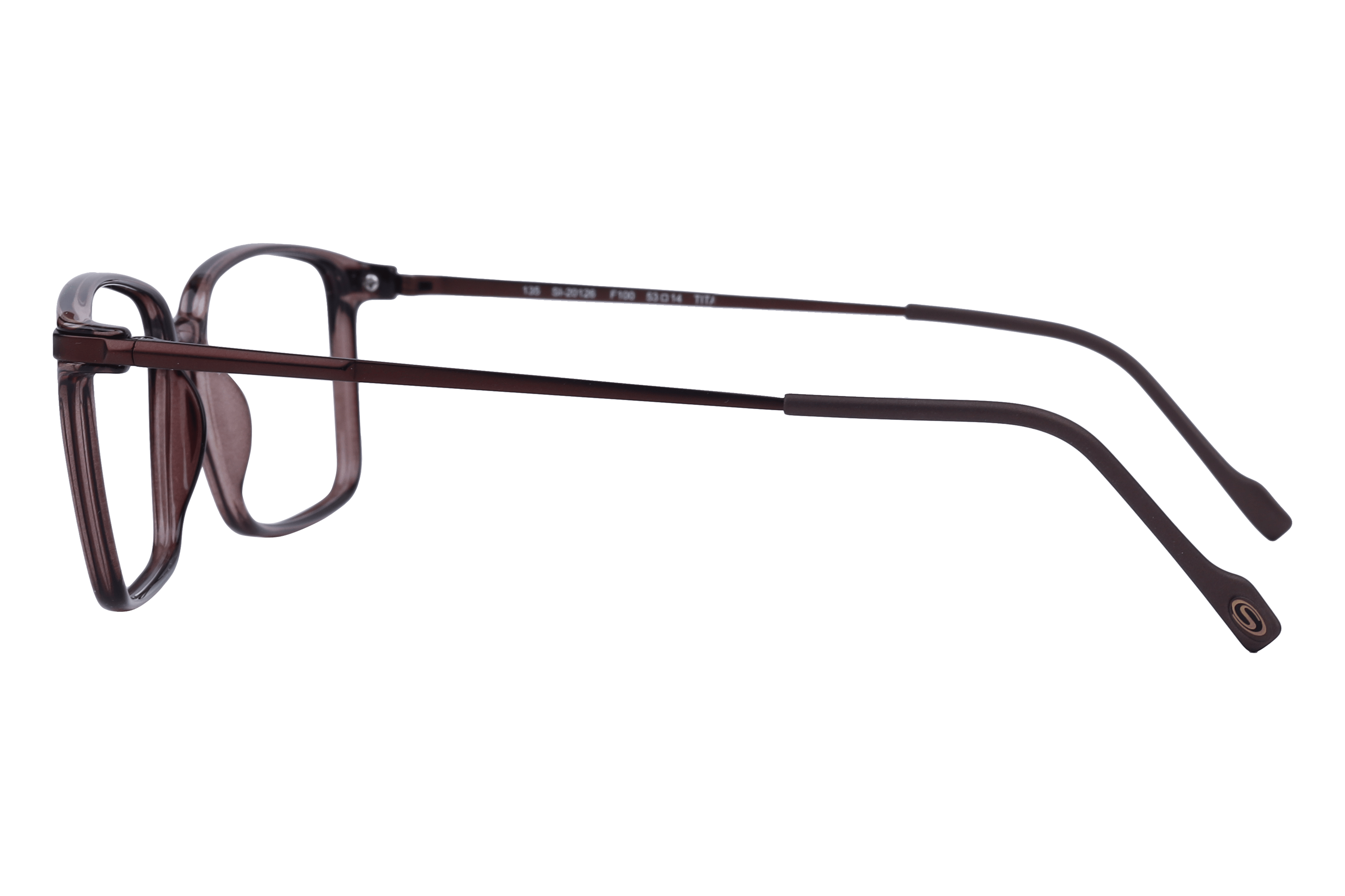 Hans Stepper SI-20126 Frame Brown Male Full Metal Frame — Brown frame — view 3