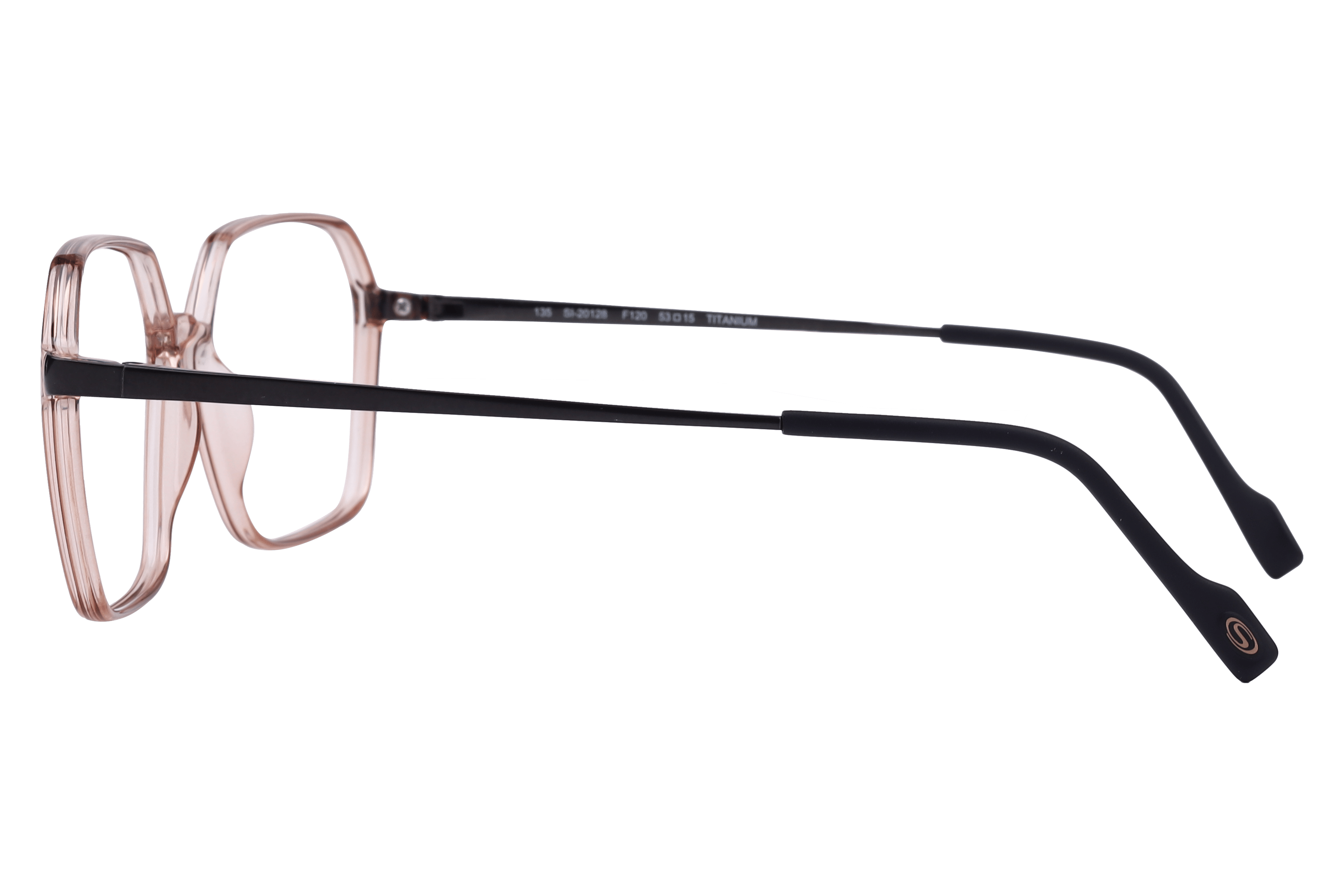 Hans Stepper SI-20128 Frame Brown Unisex Full Metal Frame — Brown frame — view 3