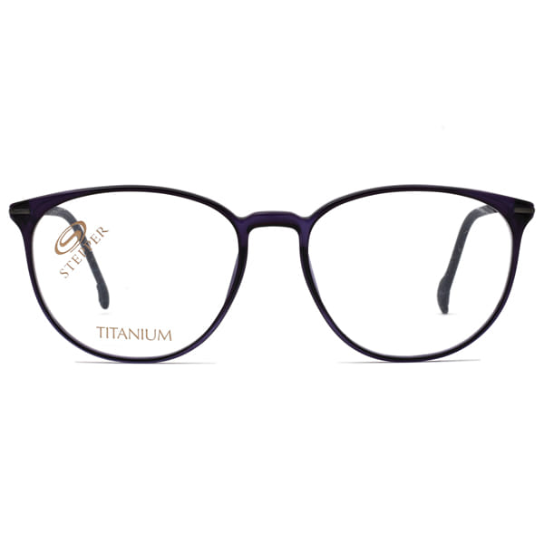 Hans Stepper SI-20050 Frame Blue Male Full Titanium Frame — Blue frame — view 3