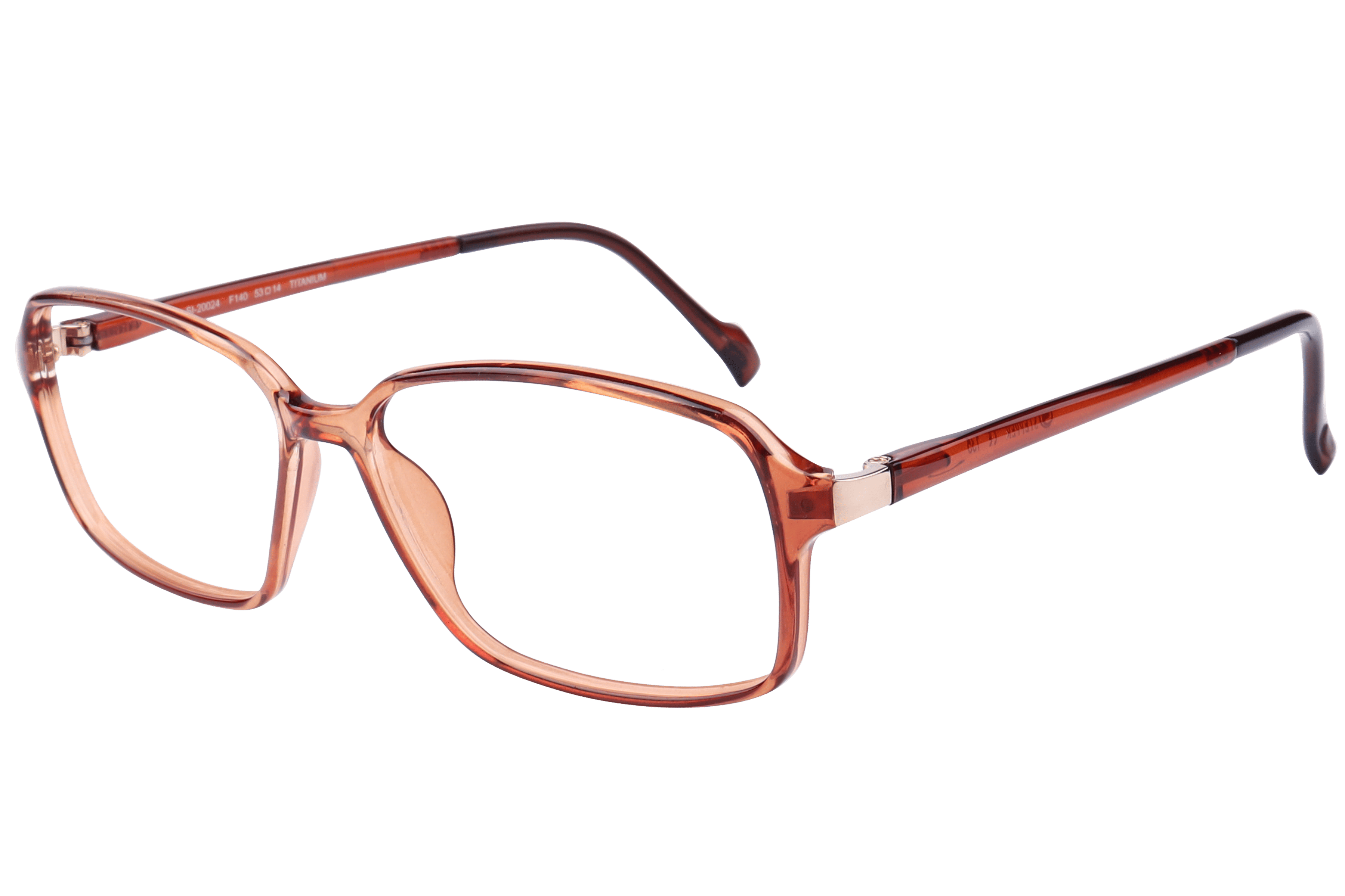 Hans Stepper SI-20024 Frame Brown Male Full Shell — Brown frame